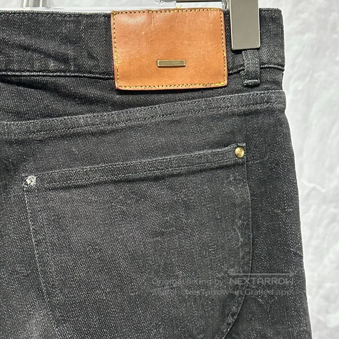 Louis Vuitton louis vuitton denim pants with logo print. Size US 30 / EU 46 - 3 Thumbnail