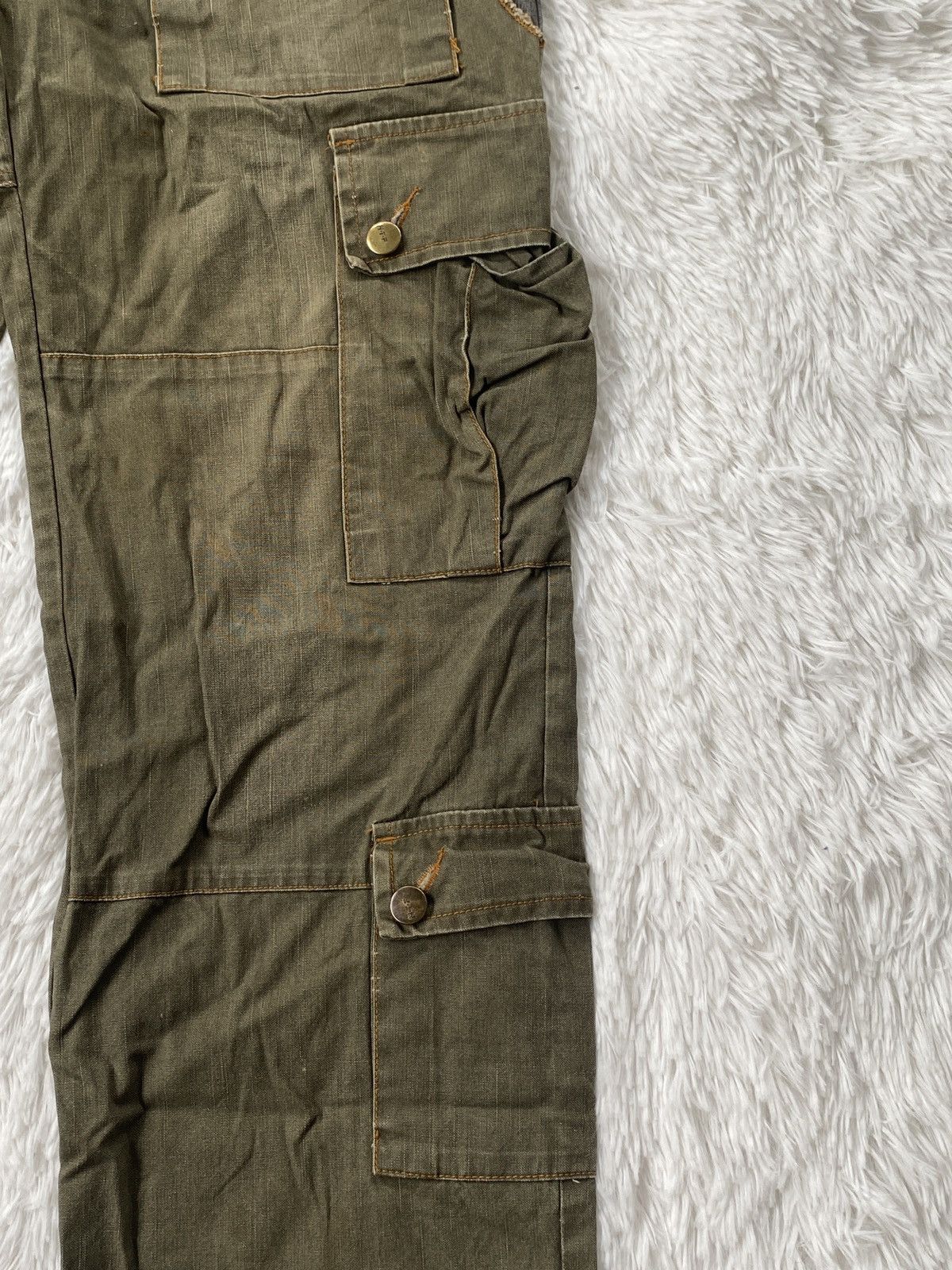Japanese Brand 🔥Rare🔥Unexpeted Bushpant Cargo pant Multipocket Size US 28 / EU 44 - 6 Thumbnail