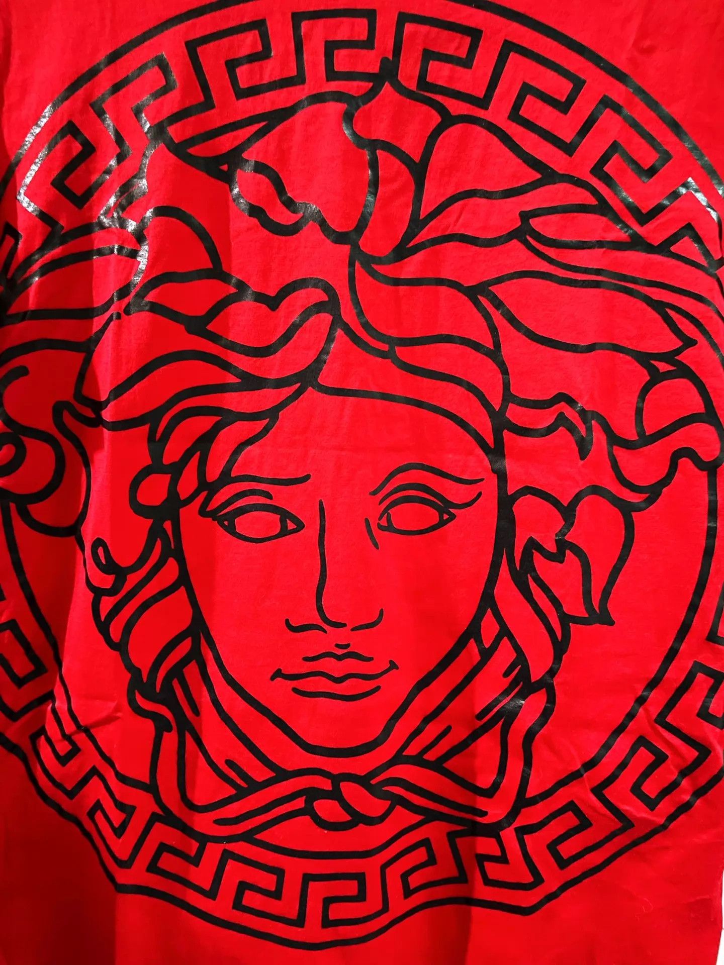 Versace Versace Medusa Swirl Graffiti Runway Short Tee XS Size US XS / EU 42 / 0 - 6 Thumbnail