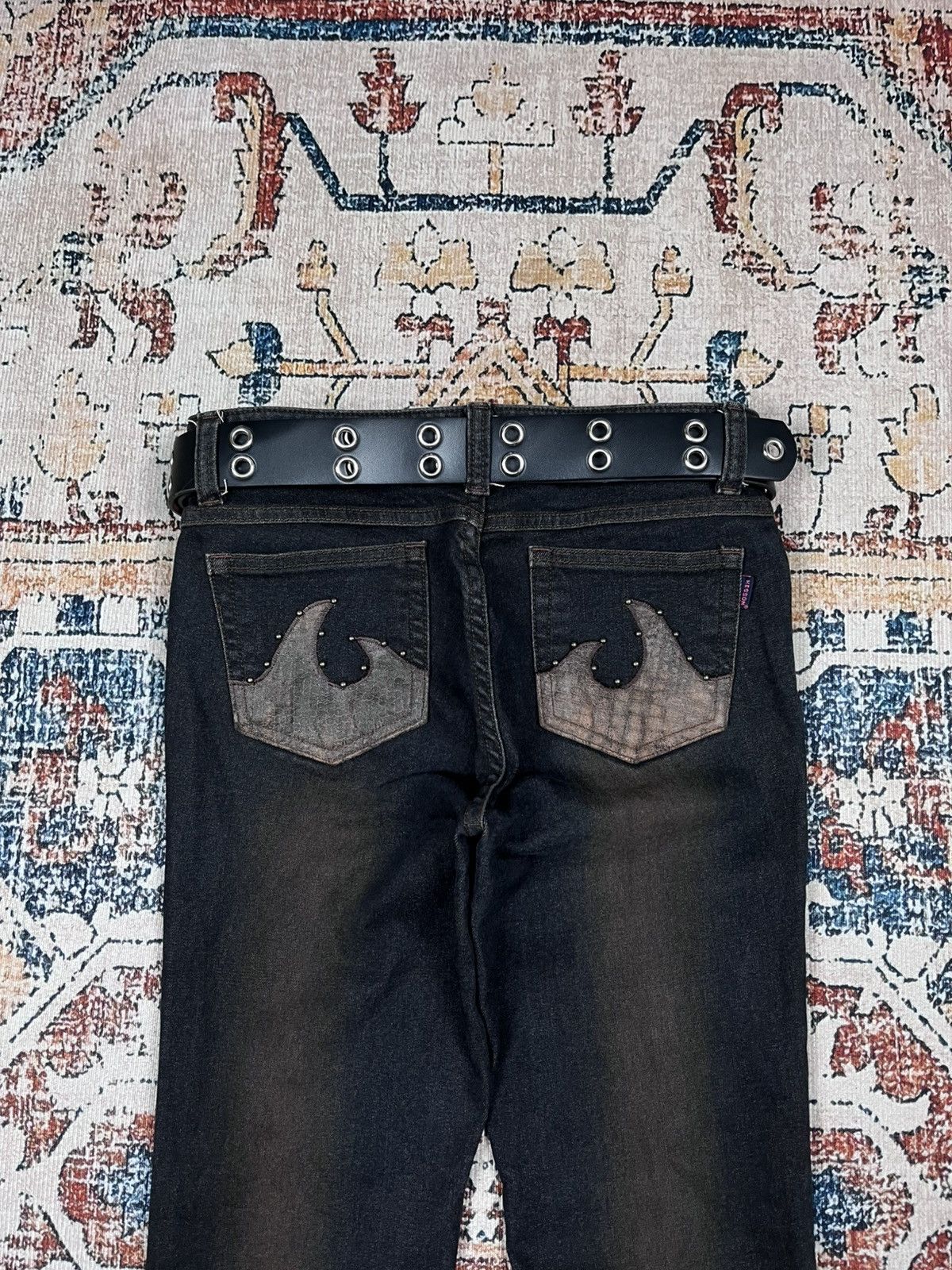 Japanese Brand Kesson Flare Denim Pants Ifsix Style Size US 28 / EU 44 - 7 Thumbnail