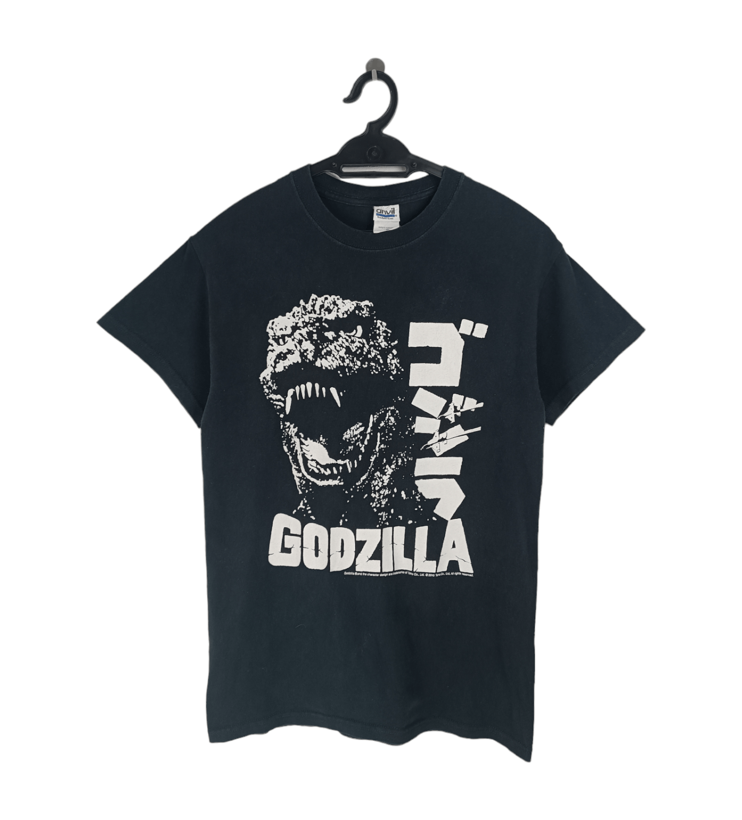 Vintage VINTAGE 2010 GODZILLA FADED TEE SHIN MECHA GOJIRA KONG Size US S / EU 44-46 / 1 - 1 Thumbnail
