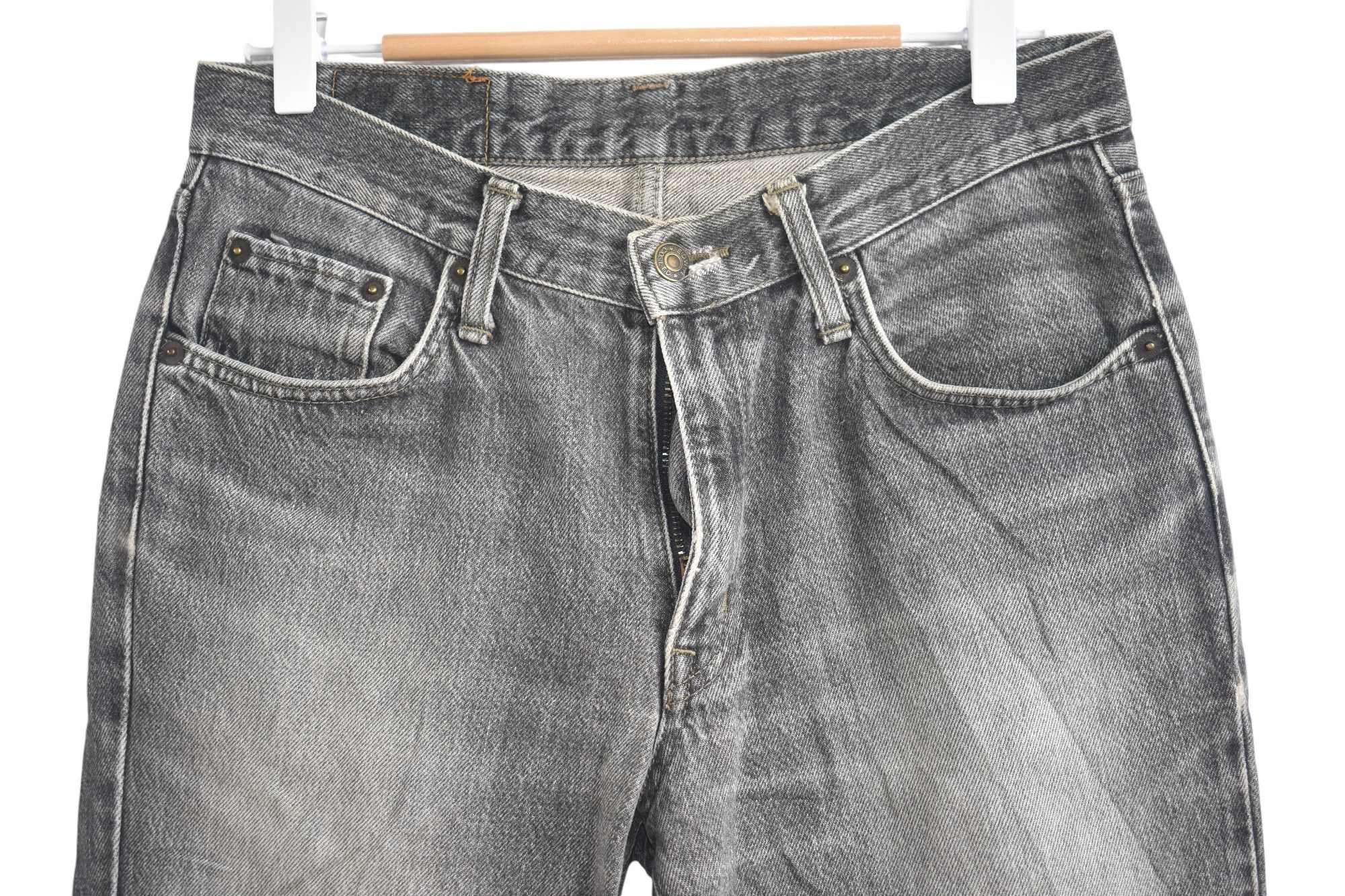 Edwin × Japanese Brand Flared!! Vintage Edwin Jeans W30 Size US 30 / EU 46 - 3 Thumbnail