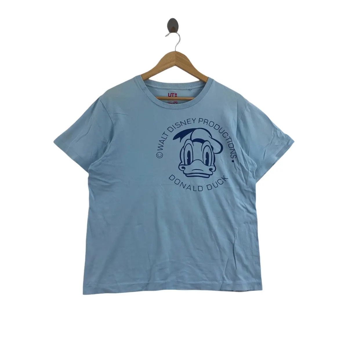 Uniqlo UNIQLO x DONALD DUCK Cartoon Baggy Tee Shirt Top Oversized Size L / US 10 / IT 46 - 1 Thumbnail