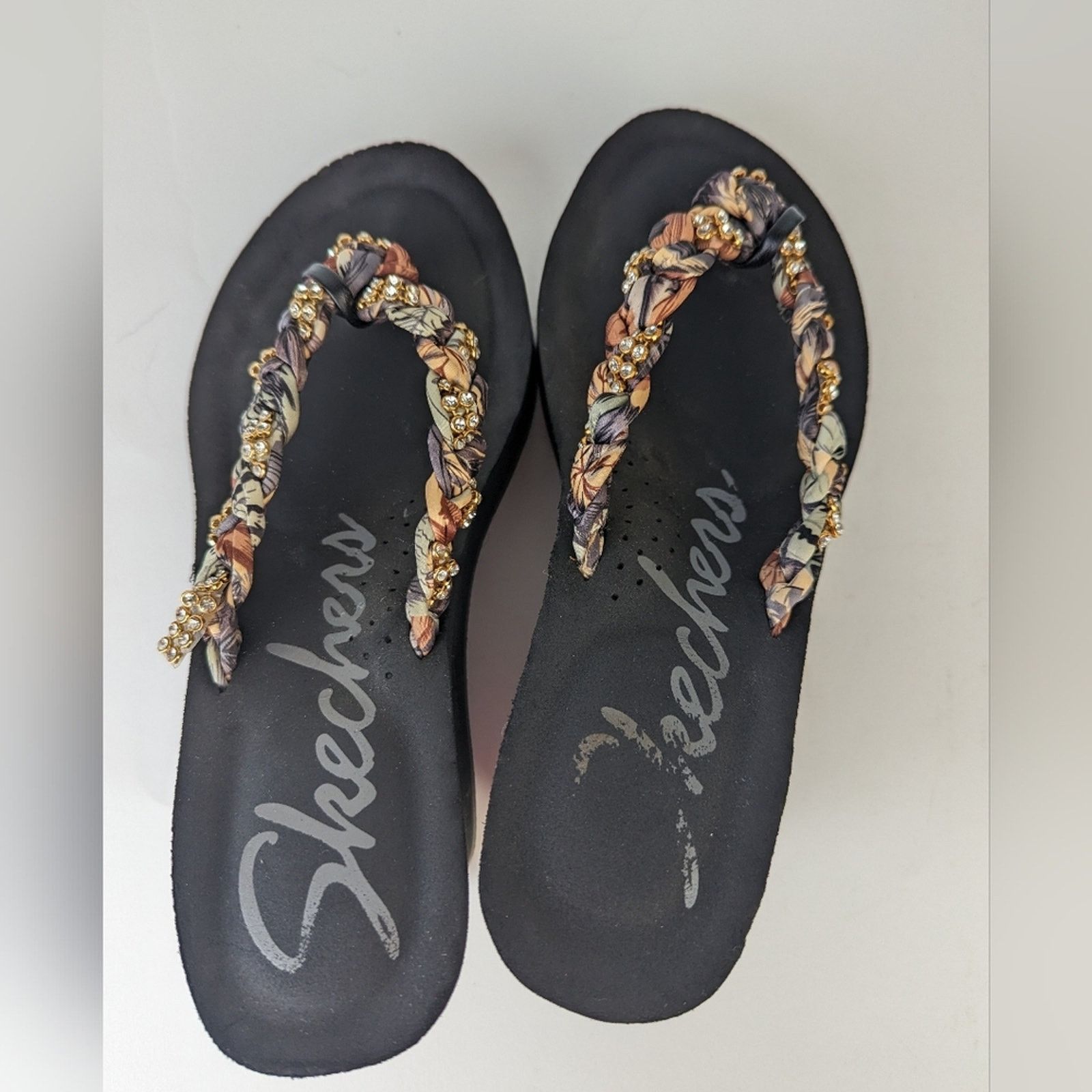 SKECHERS Skechers Platform Braided Sandals - 8 Size US 8 / IT 38 - 5 Thumbnail