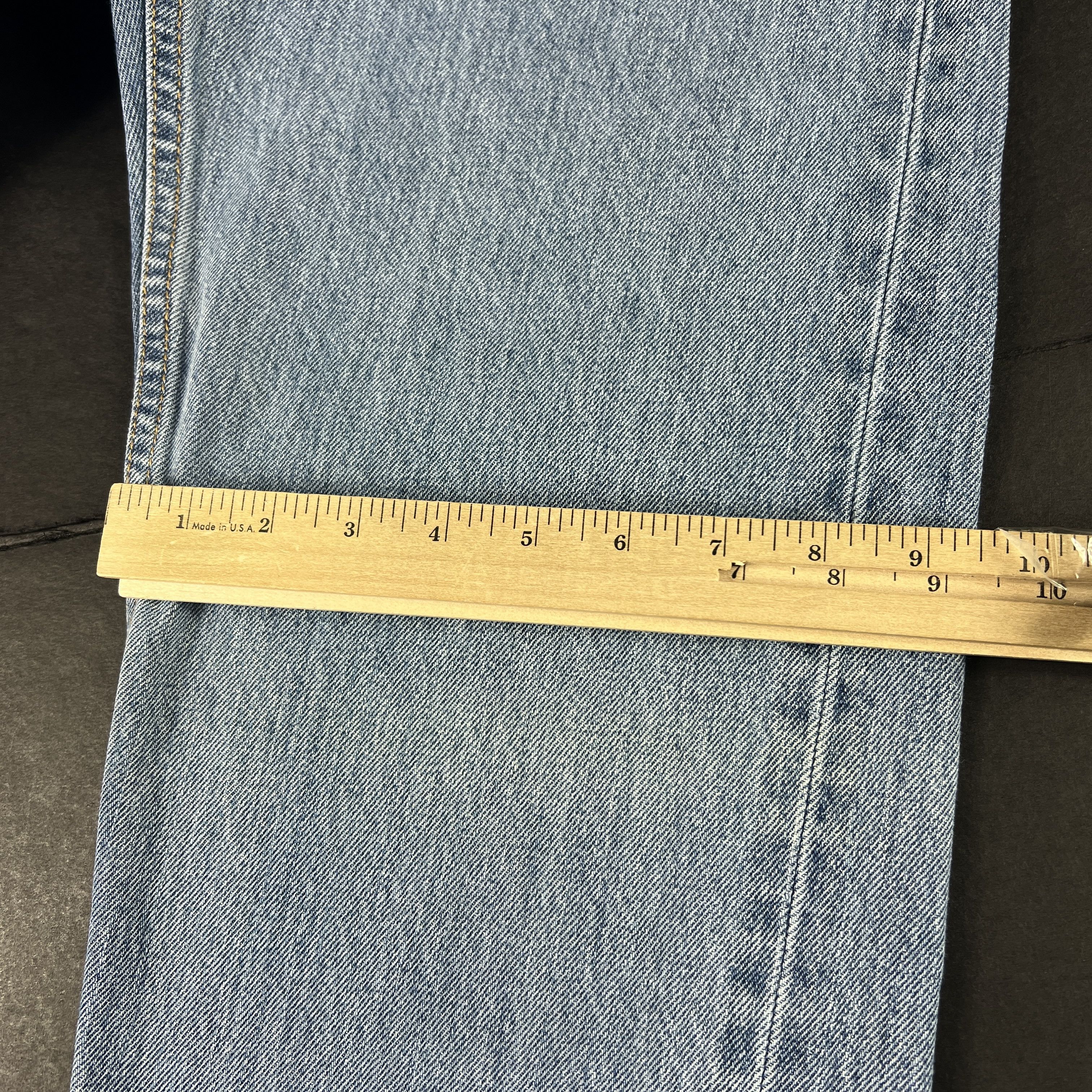 Levi's Levi's Jeans 505 Straight Leg Blue Faded Cotton Denim Size US 32 / EU 48 - 3 Thumbnail