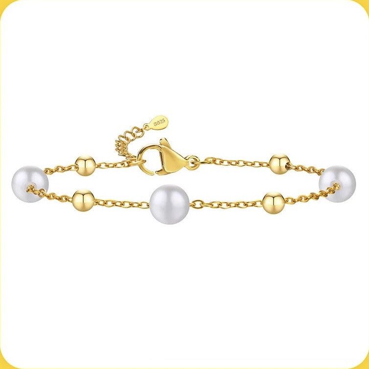 Other Graceful Simulated Pearl Bracelet Size ONE SIZE - 1 Thumbnail