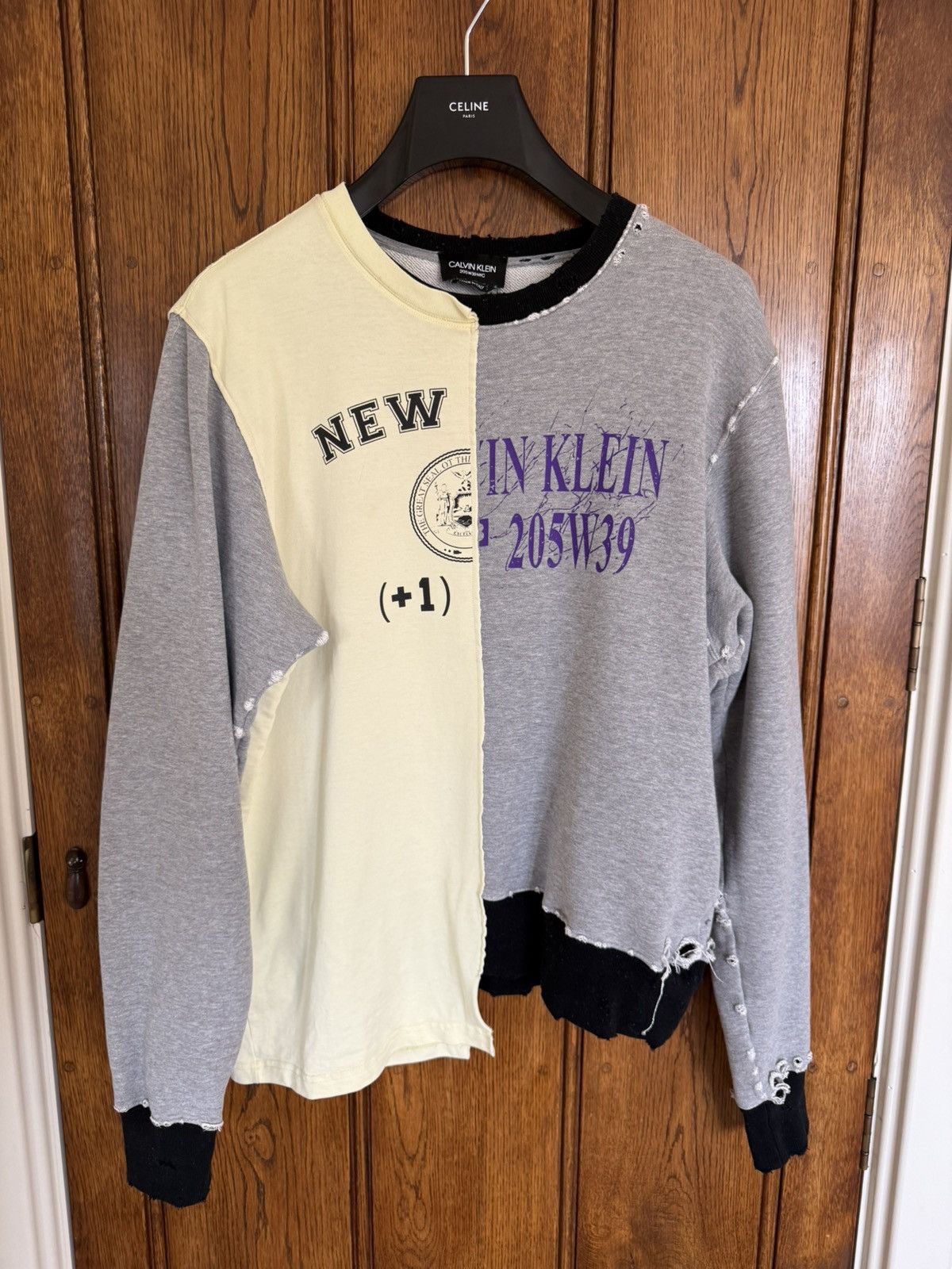 Calvin Klein 205W39NYC FW19 Calvin Klein 205w39nyc Raf Simons crewneck sweater M Size US M / EU 48-50 / 2 - 1 Thumbnail