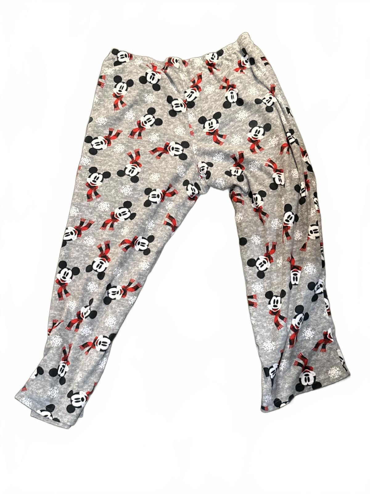 Disney Mickey Mouse Christmas Men's Grey XXL Sweatpants Size US 40 / EU 56 - 2 Thumbnail