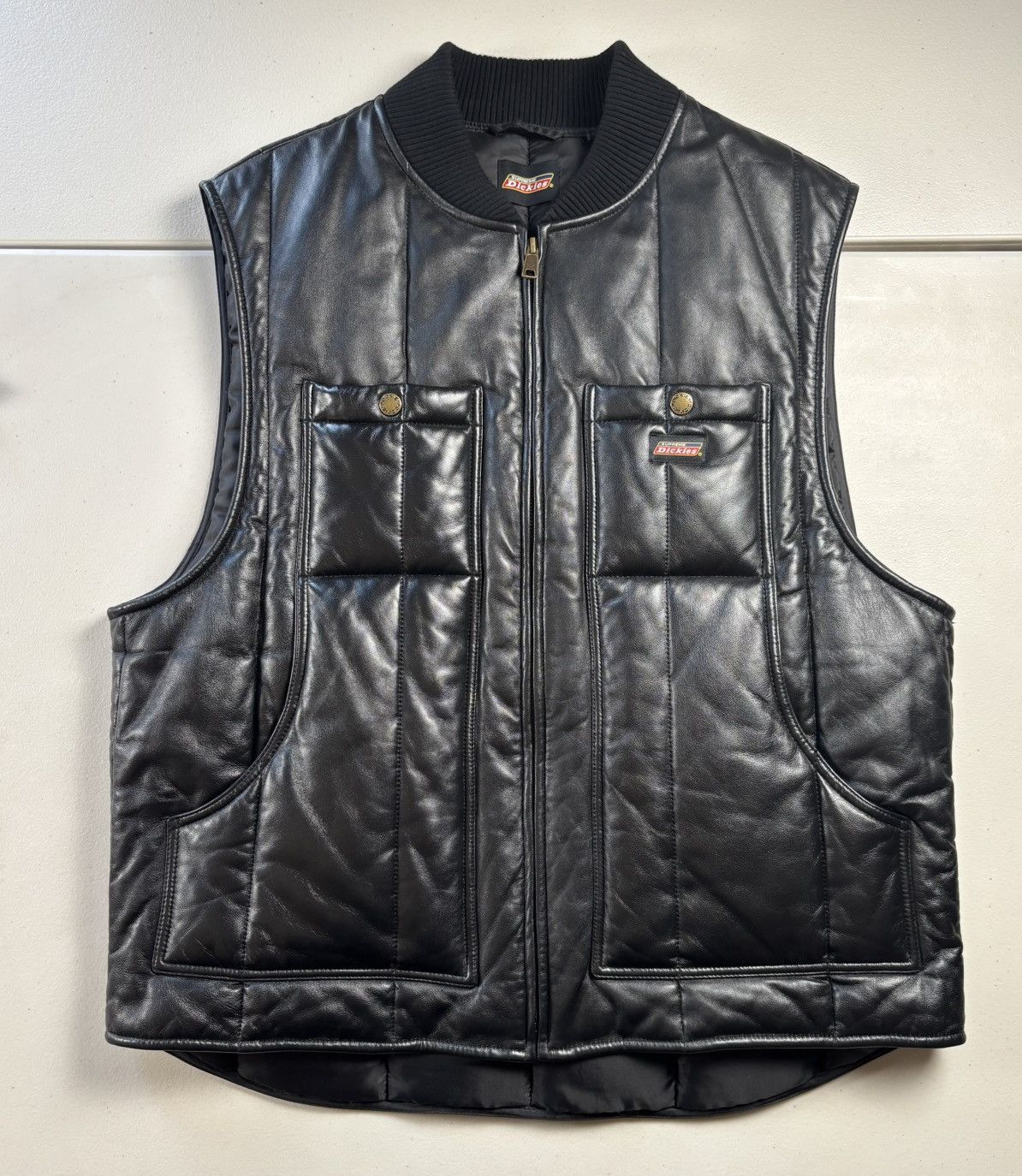 Supreme × Toy Machine supreme/ Toy Machine Faux Leather Vest