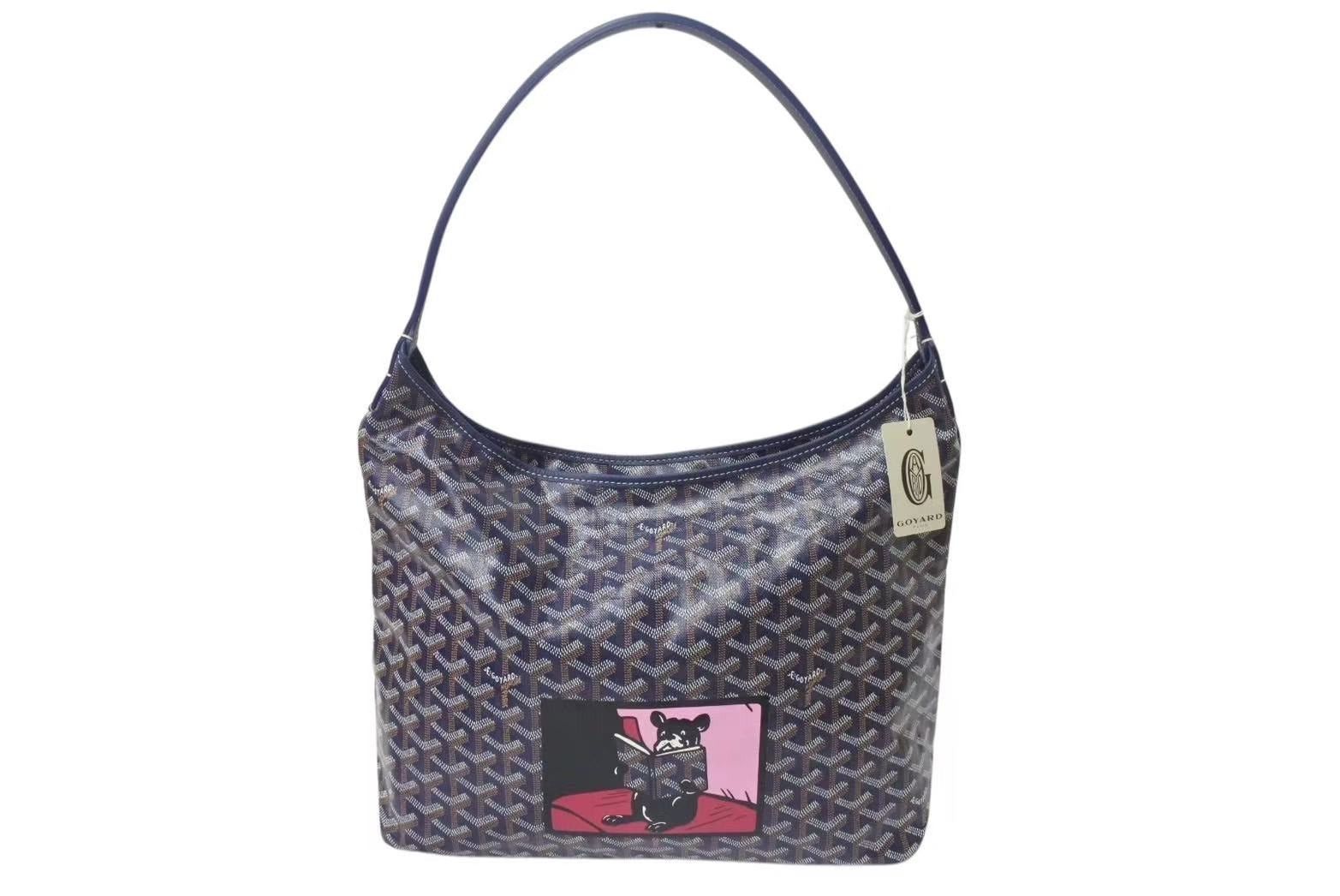 Goyard.hobo.bag in Blue, Men's