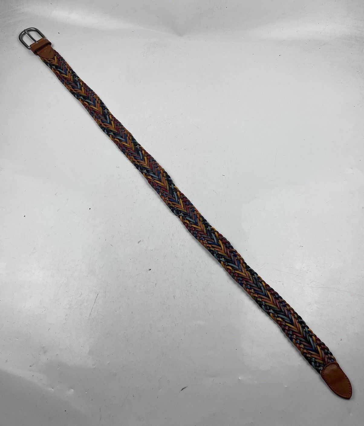 Seditionaries super rare multicolour leather belt tc43 Size 36 - 2 Thumbnail
