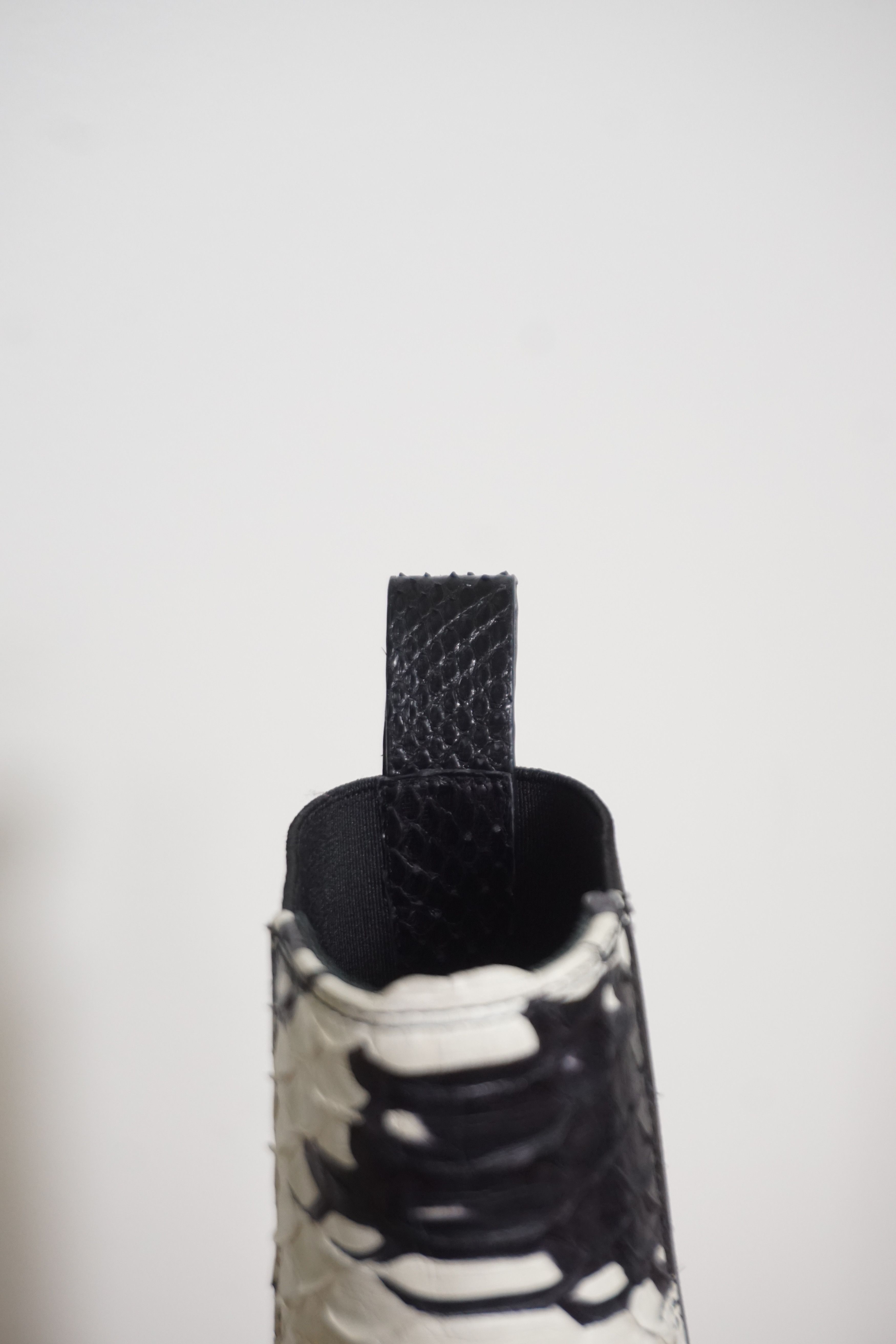 Rick Owens Python SS22 Fogachine Heeled Sliver Size US 8 / IT 38 - 9 Thumbnail