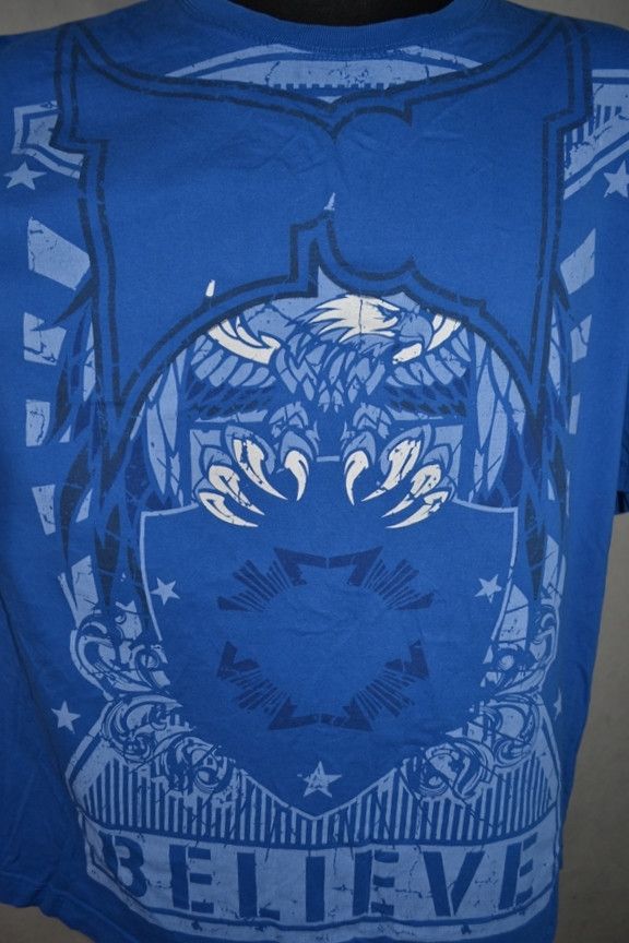 Tapout Vintage Tapout Big Logo Eagle Y2K Affliction Style Tee Size US XXL / EU 58 / 5 - 6 Thumbnail