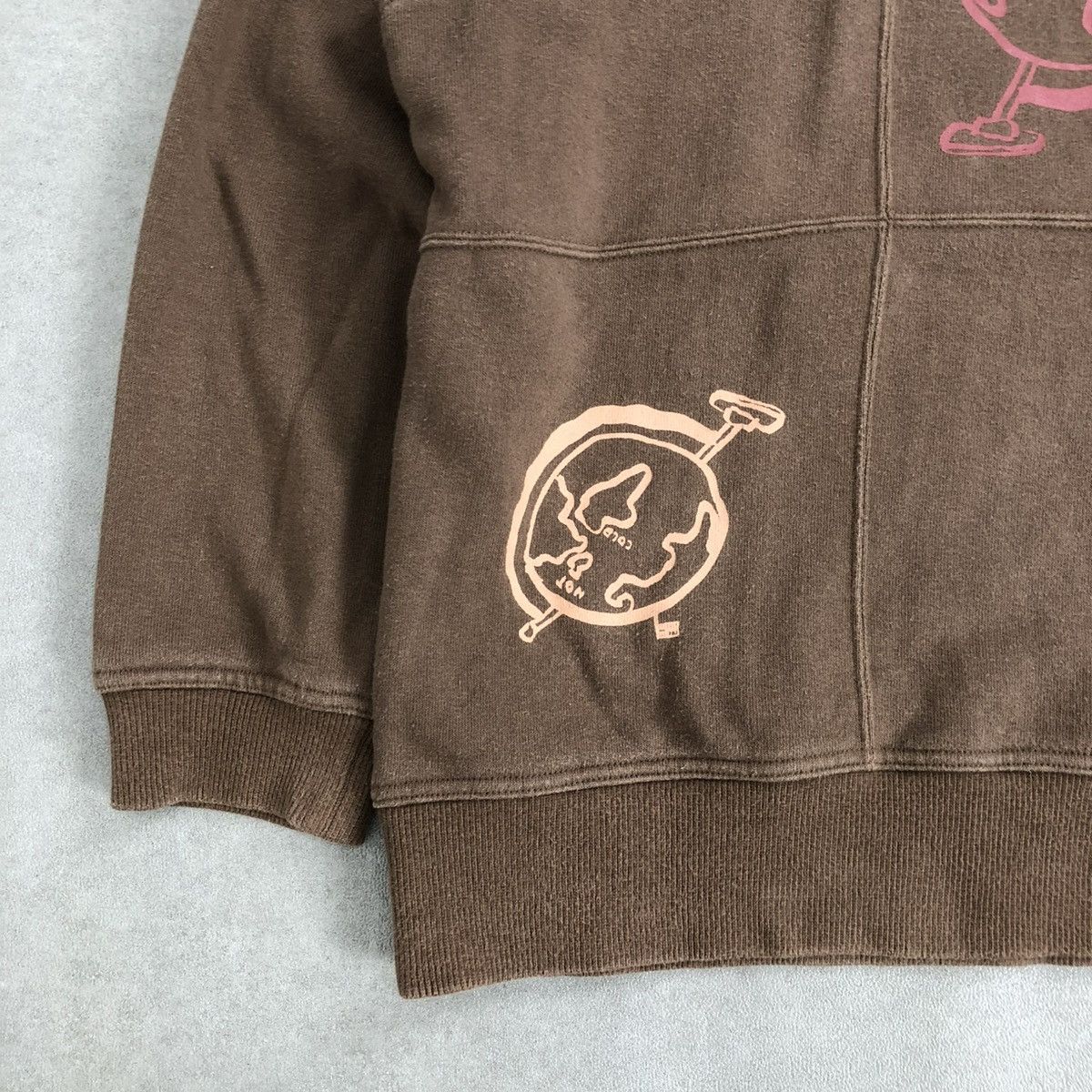 Hai Sporting Gear × Issey Miyake Vintage Issey Miyake Hai Sporting Gear Brown Sweatshirt Size US M / EU 48-50 / 2 - 5 Thumbnail