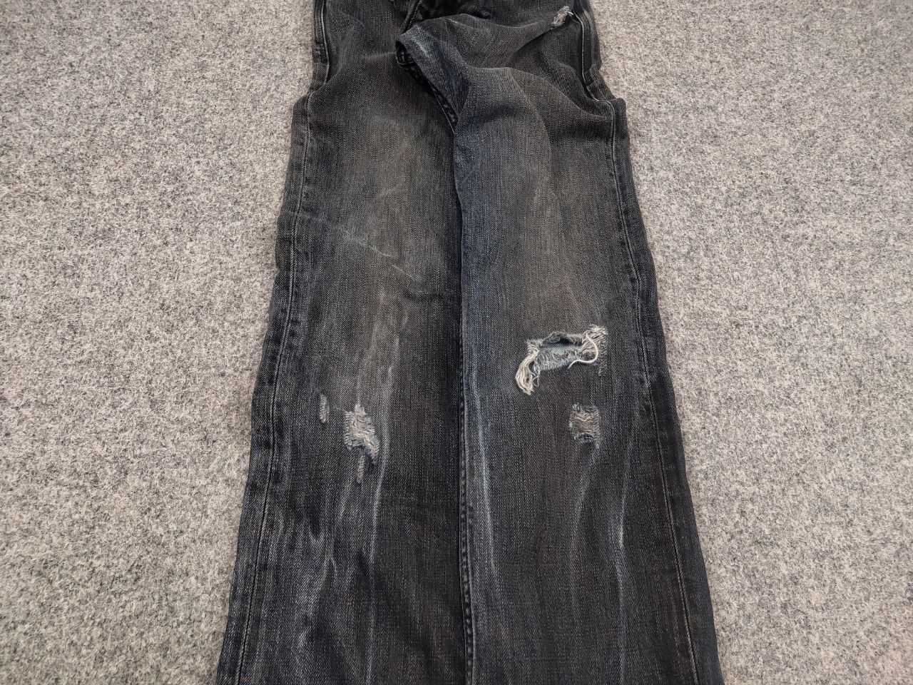 Diesel Diesel Thanaz Vintage Waxed Distressed Denim Jeans l.g.b. Size US 30 / EU 46 - 5 Thumbnail