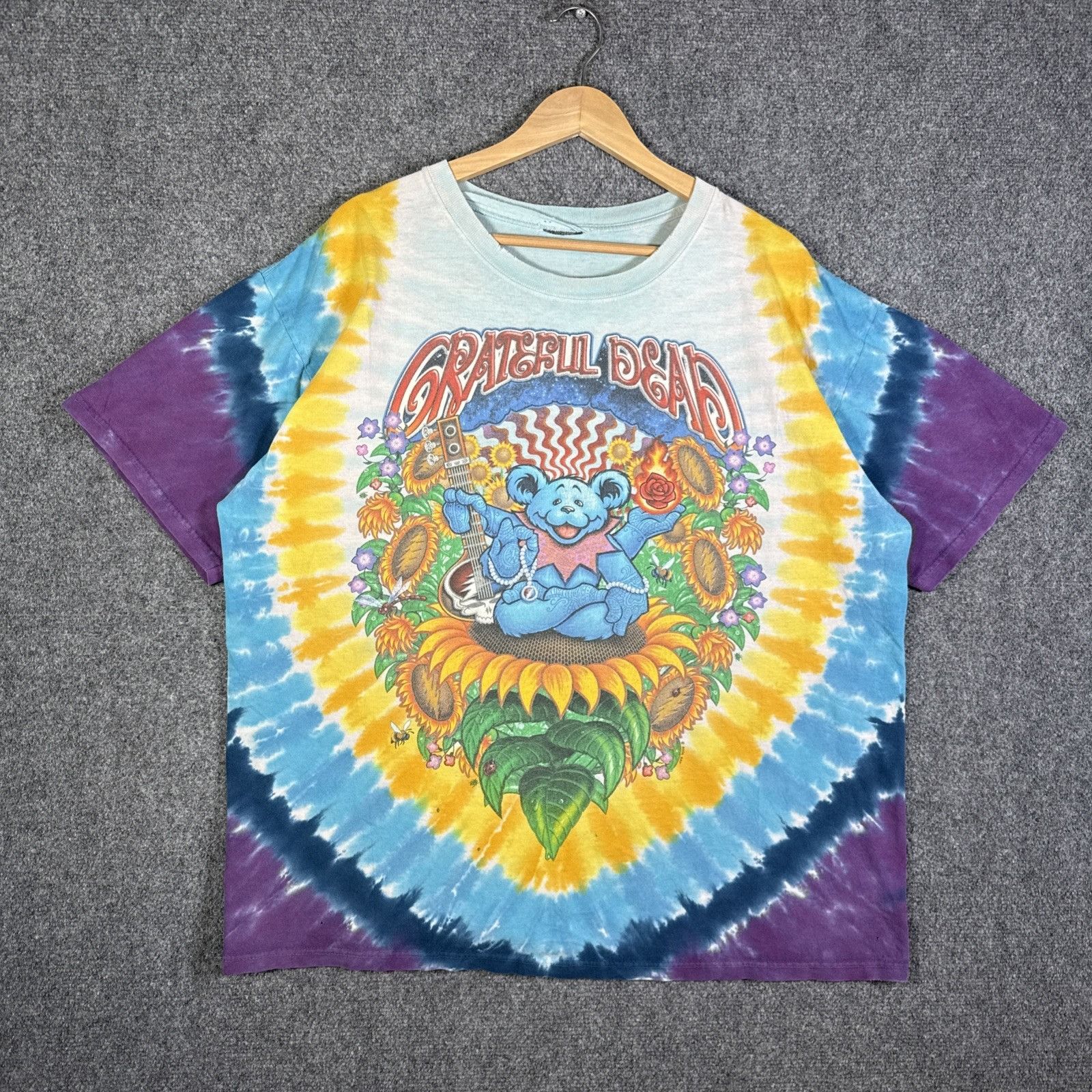 Grateful Dead Vintage 90's Grateful Dead 'Have A Dead Day' Tie Dye