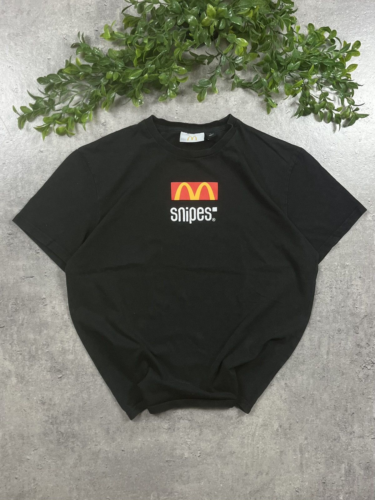 Snipes McDonald's x Snipes Black Graphic I'm Lovin' It Burger XL Size US L / EU 52-54 / 3 - 2 Thumbnail