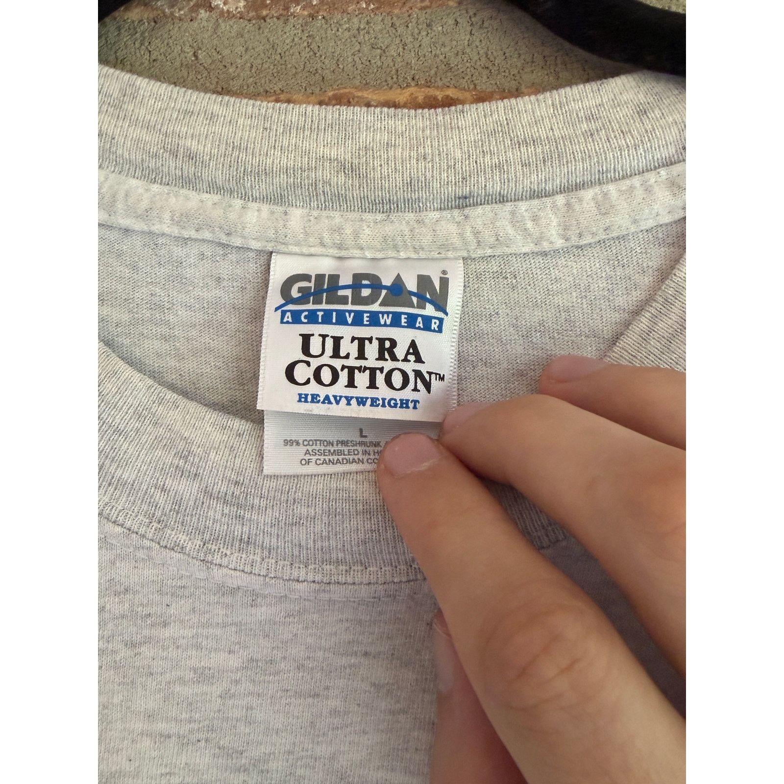 Gildan USS Grapple ARS 53 Navy Tee Military Gray L Size US L / EU 52-54 / 3 - 7 Thumbnail