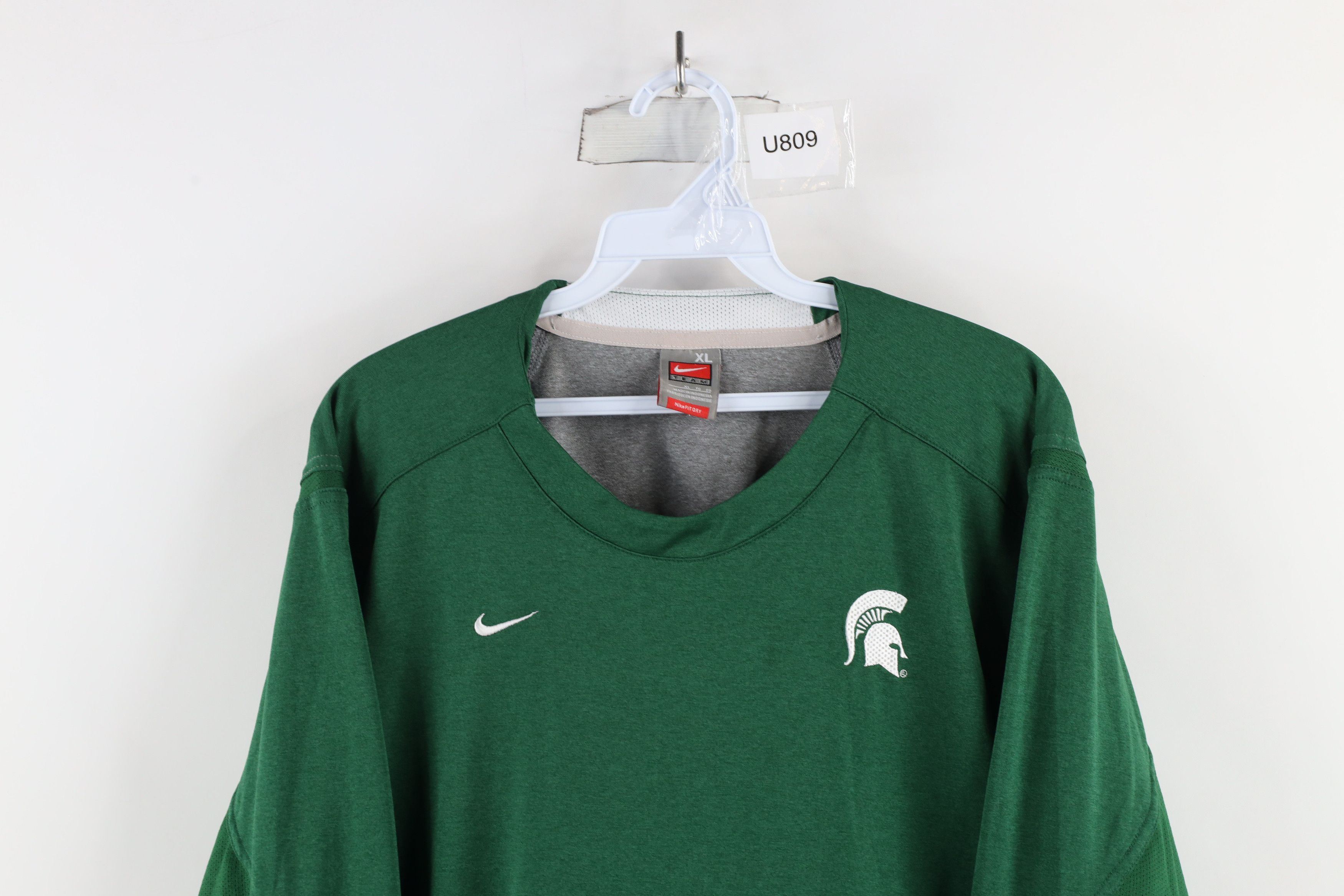 Nike × Vintage Vintage Nike Mini Swoosh Michigan State University T-Shirt Size US XL / EU 56 / 4 - 2 Thumbnail