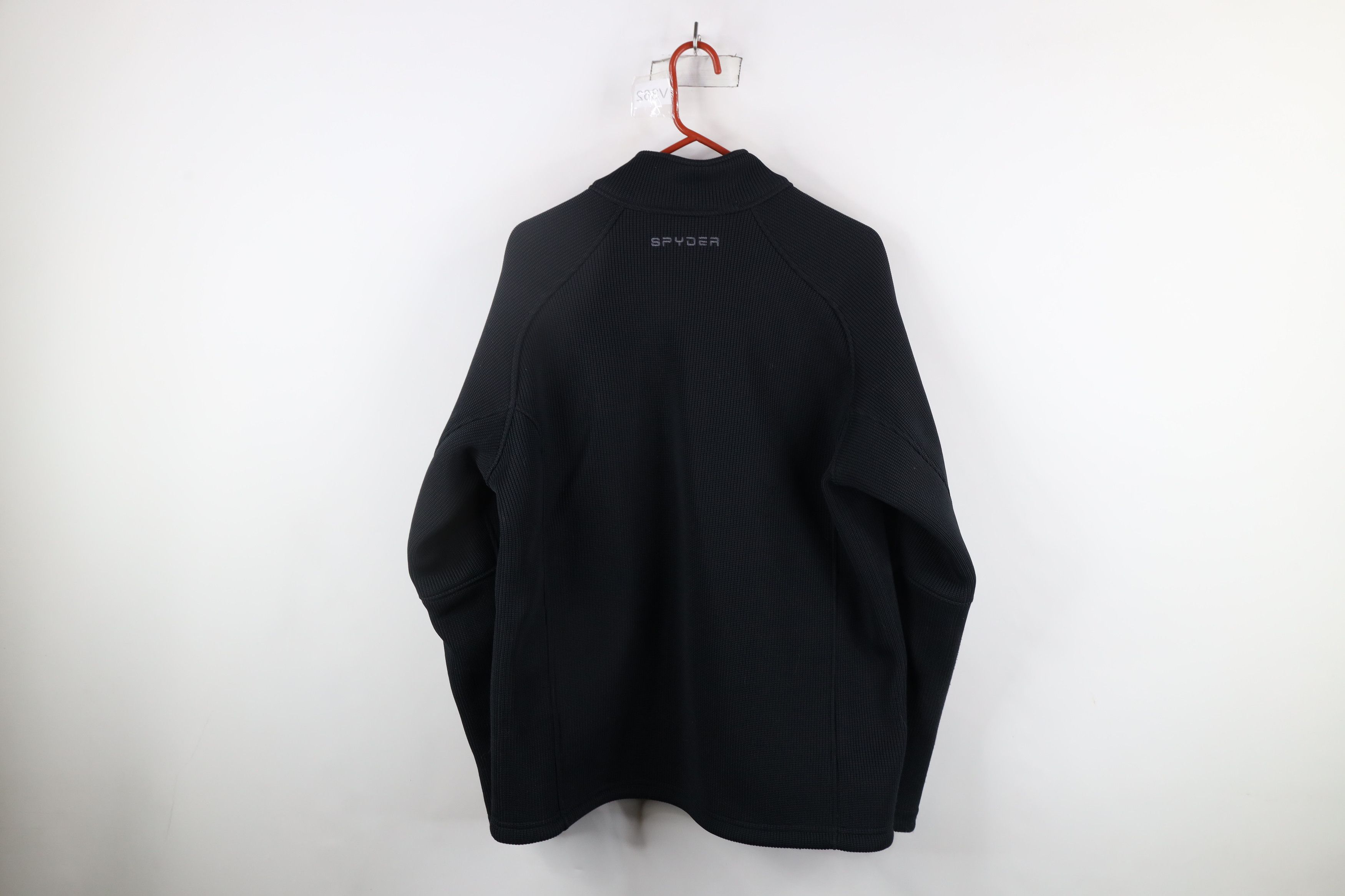 Spyder × Vintage Spyder Heavyweight Core Sweater Ribbed Knit Full Zip Jacket Size US XL / EU 56 / 4 - 11 Thumbnail