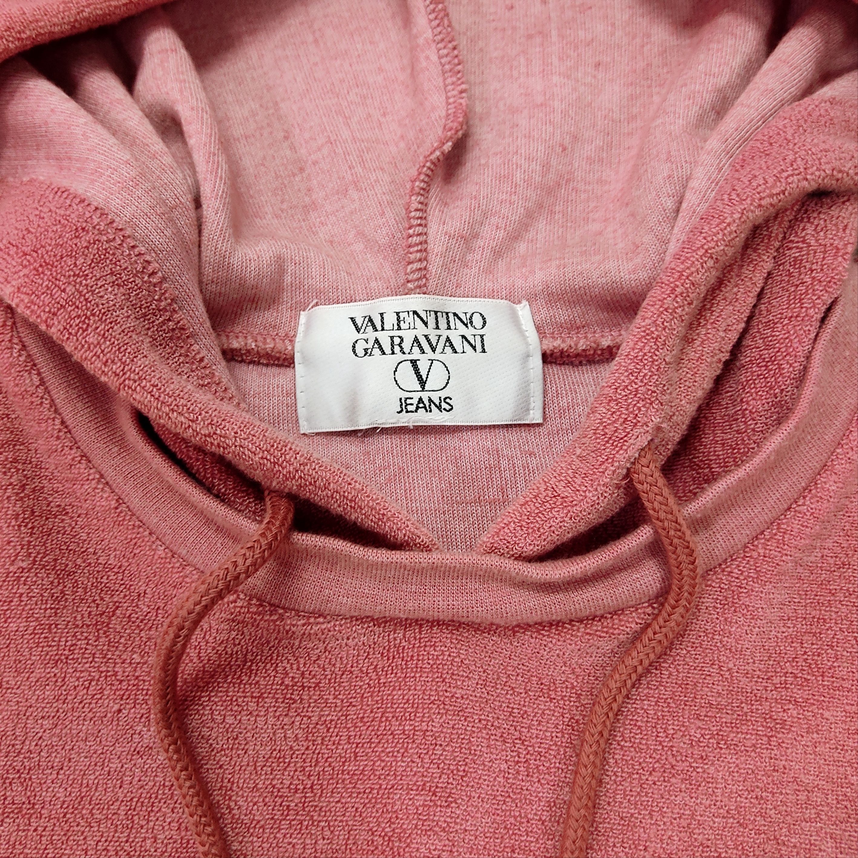 Valentino Valentino Garavani Jeans Soft Pile Hoodie Sweatshirt Size US XL / EU 56 / 4 - 6 Thumbnail