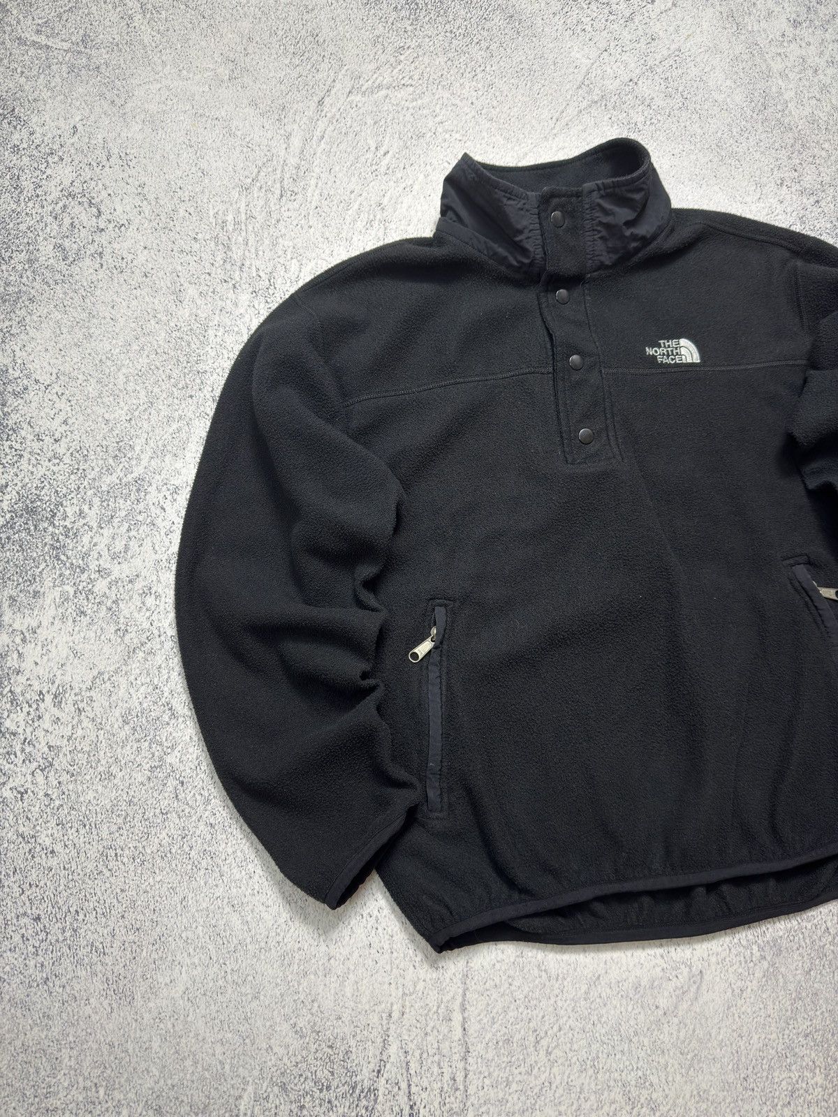 The North Face The North Face TKA 100 Snap-Neck Fleece Pullover Black Size US M / EU 48-50 / 2 - 2 Thumbnail