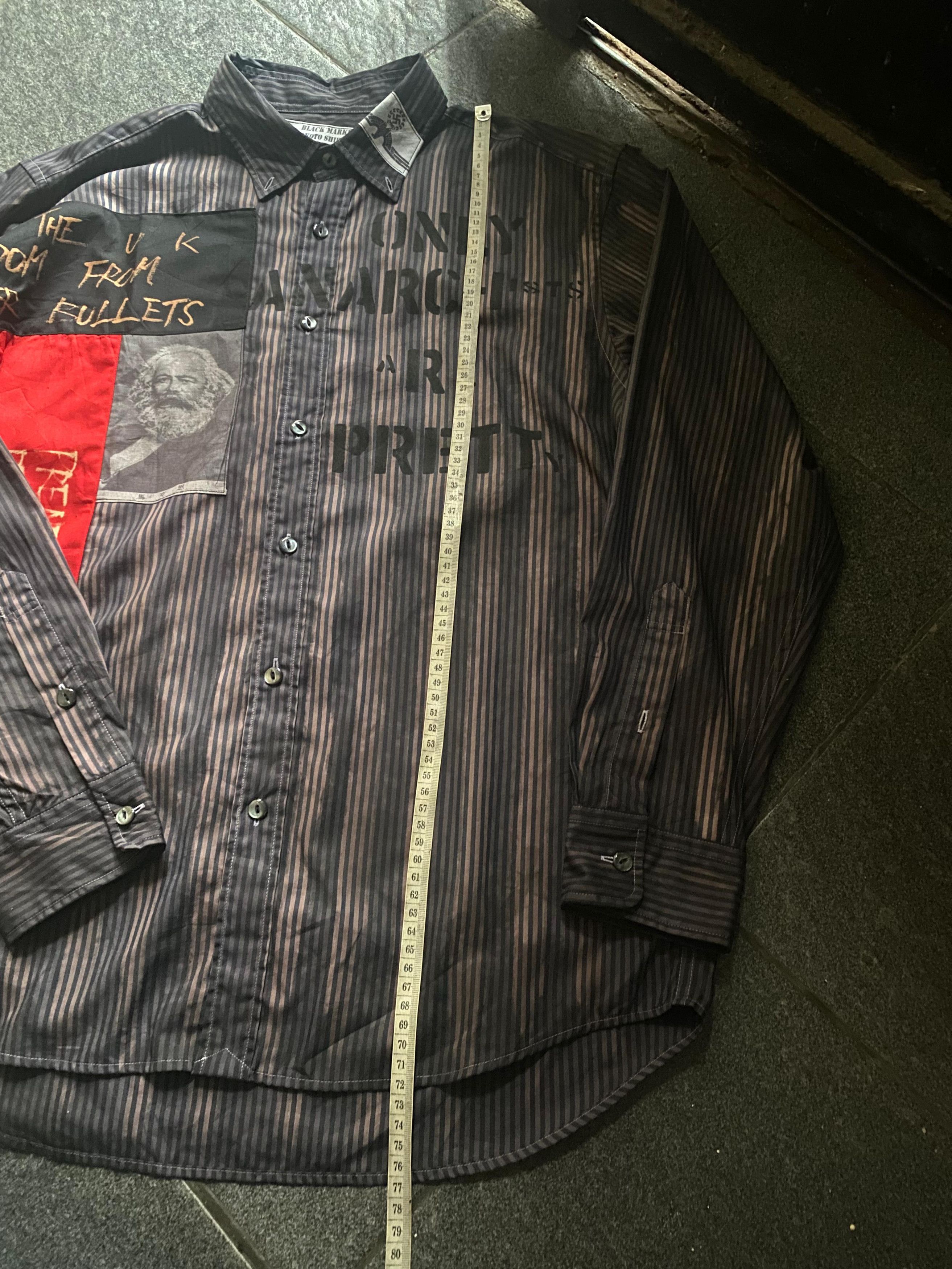 Japanese Brand Japanese Anarchy Button Shirt Size US L / EU 52-54 / 3 - 5 Thumbnail