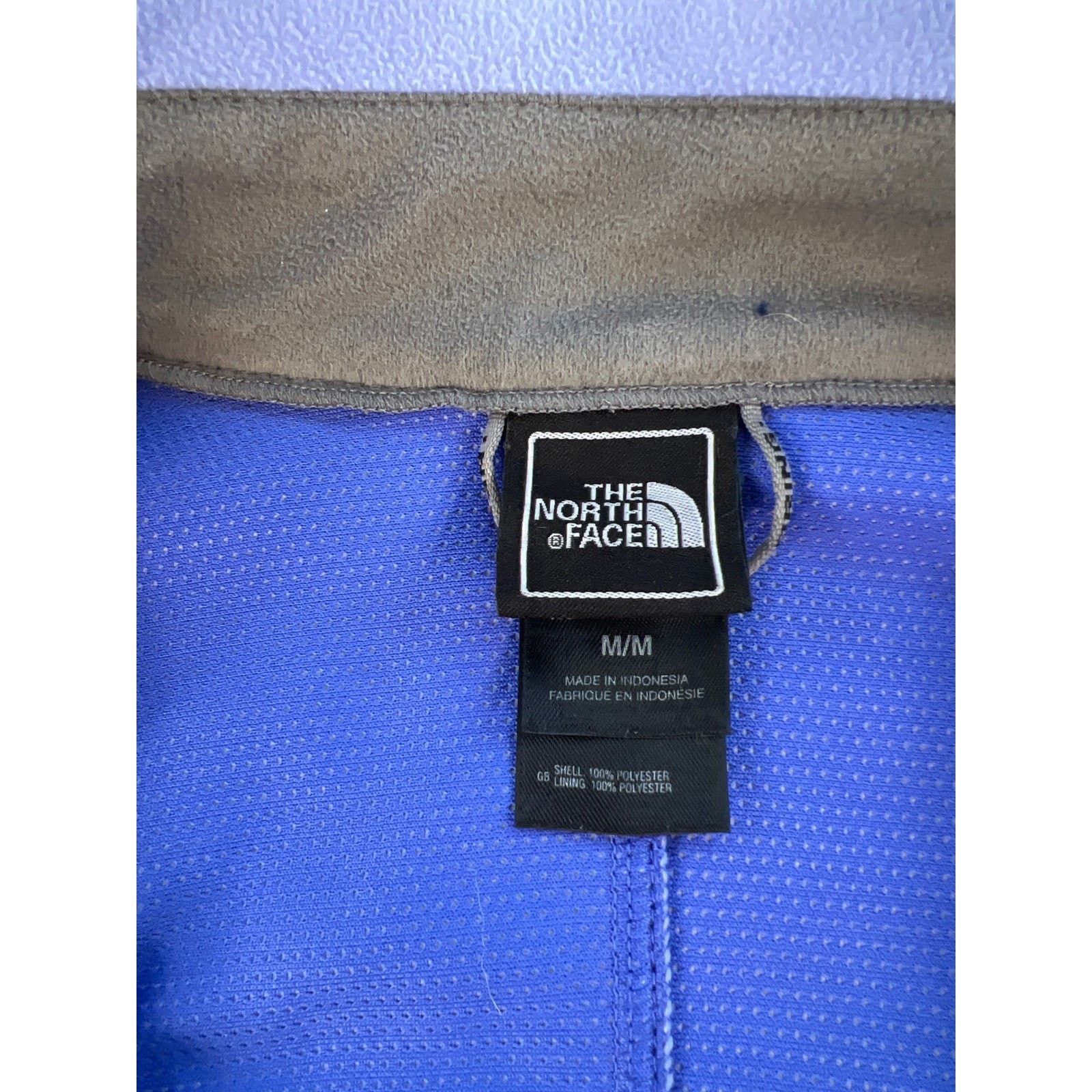 The North Face The North Face Fleece Full Zip Jacket Womens Perwinkle MD Size M / US 6-8 / IT 42-44 - 4 Thumbnail