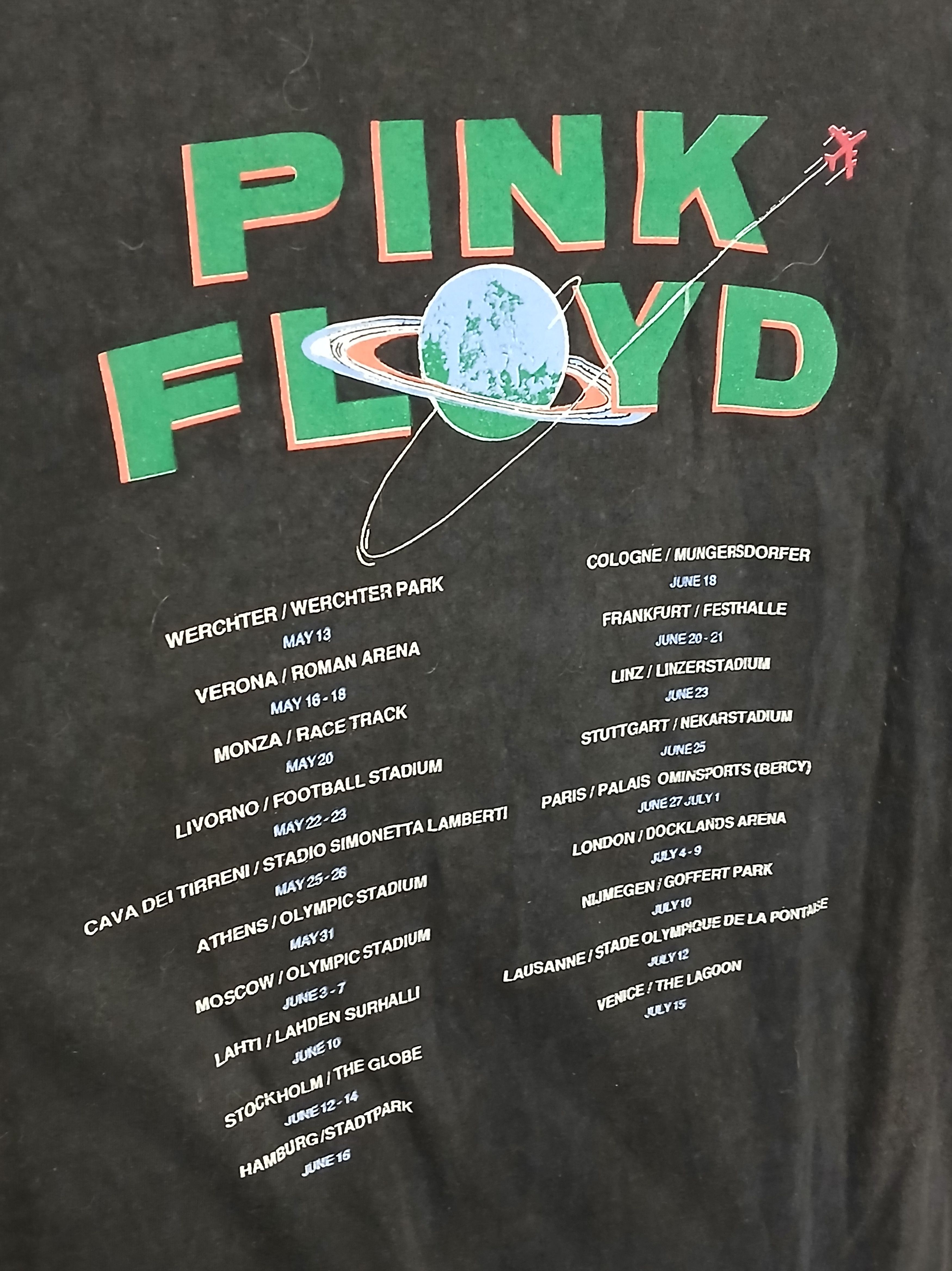 Pink Floyd × Vintage Vintage 1989 Pink Floyd Tour T-Shirt Size US M / EU 48-50 / 2 - 4 Thumbnail
