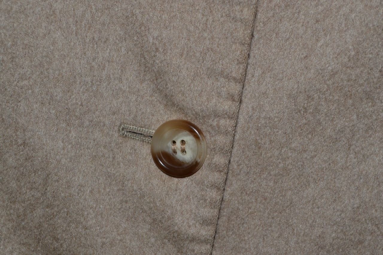 Colombo × Vintage COLOMBO BORGOSESIA BEIGE PURE CASHMERE STRAIGHT BLAZER Size XS / US 0-2 / IT 36-38 - 6 Thumbnail