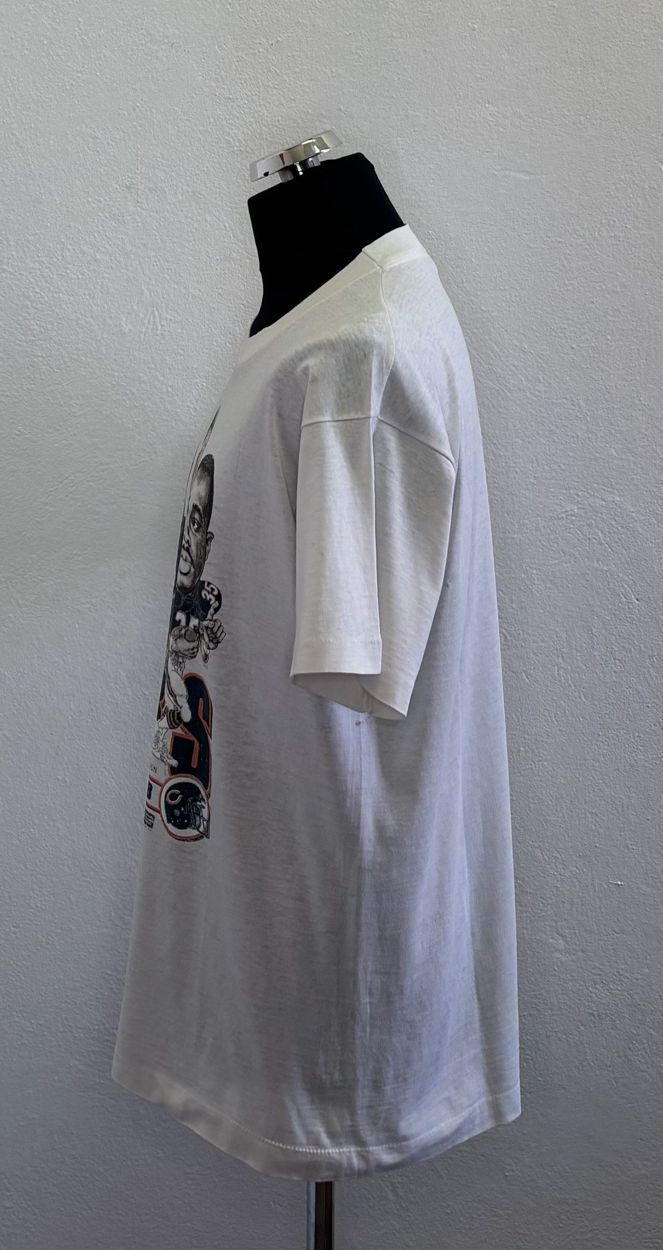 NFL × Vintage Chicago Bears 1987s NFL Screem Stars vintage T-Shirt Size US XL / EU 56 / 4 - 3 Thumbnail