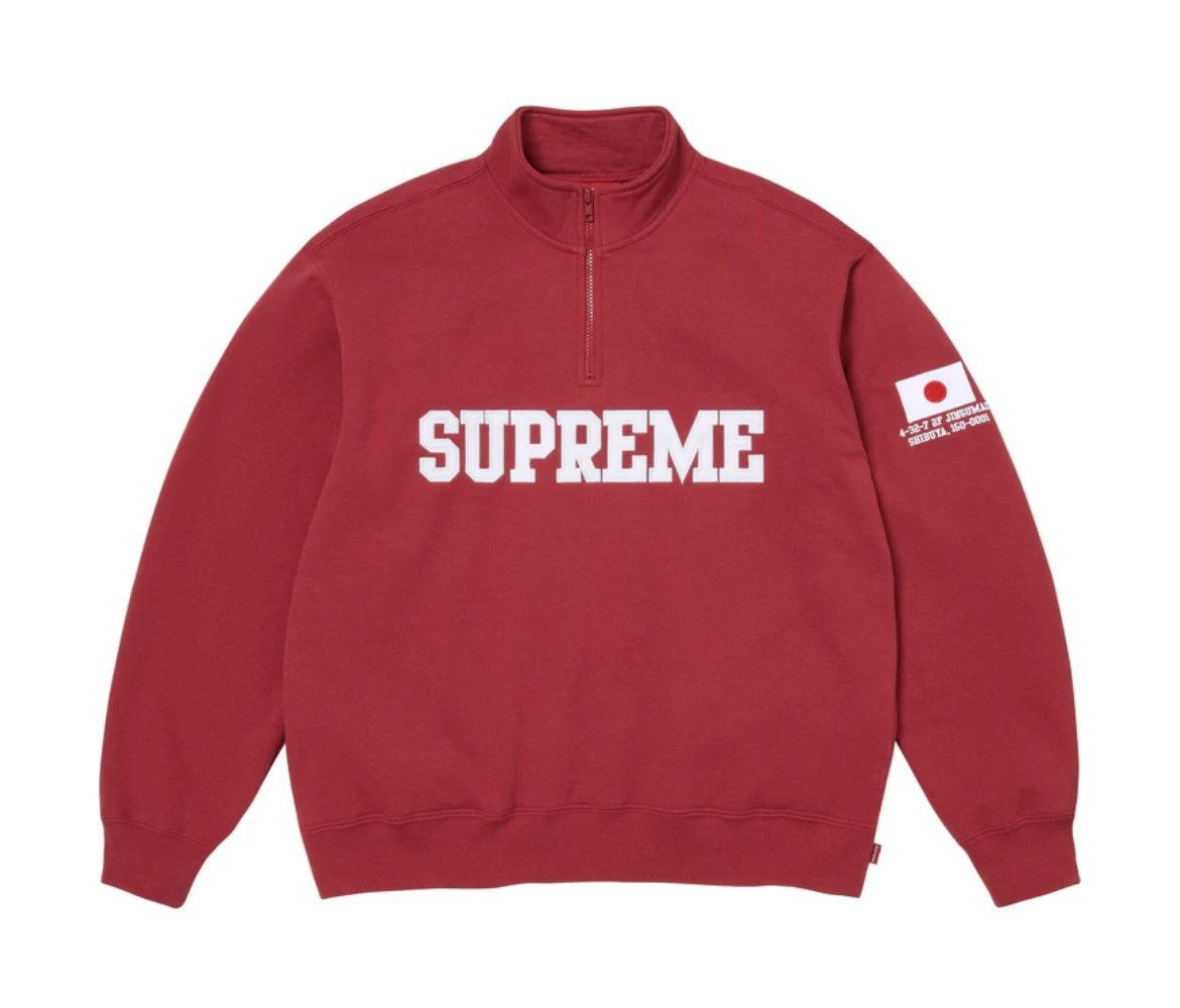 Supreme Supreme Shop Flag Half Zip Pullover Japan SS26 Size US M / EU 48-50 / 2 - 1 Thumbnail