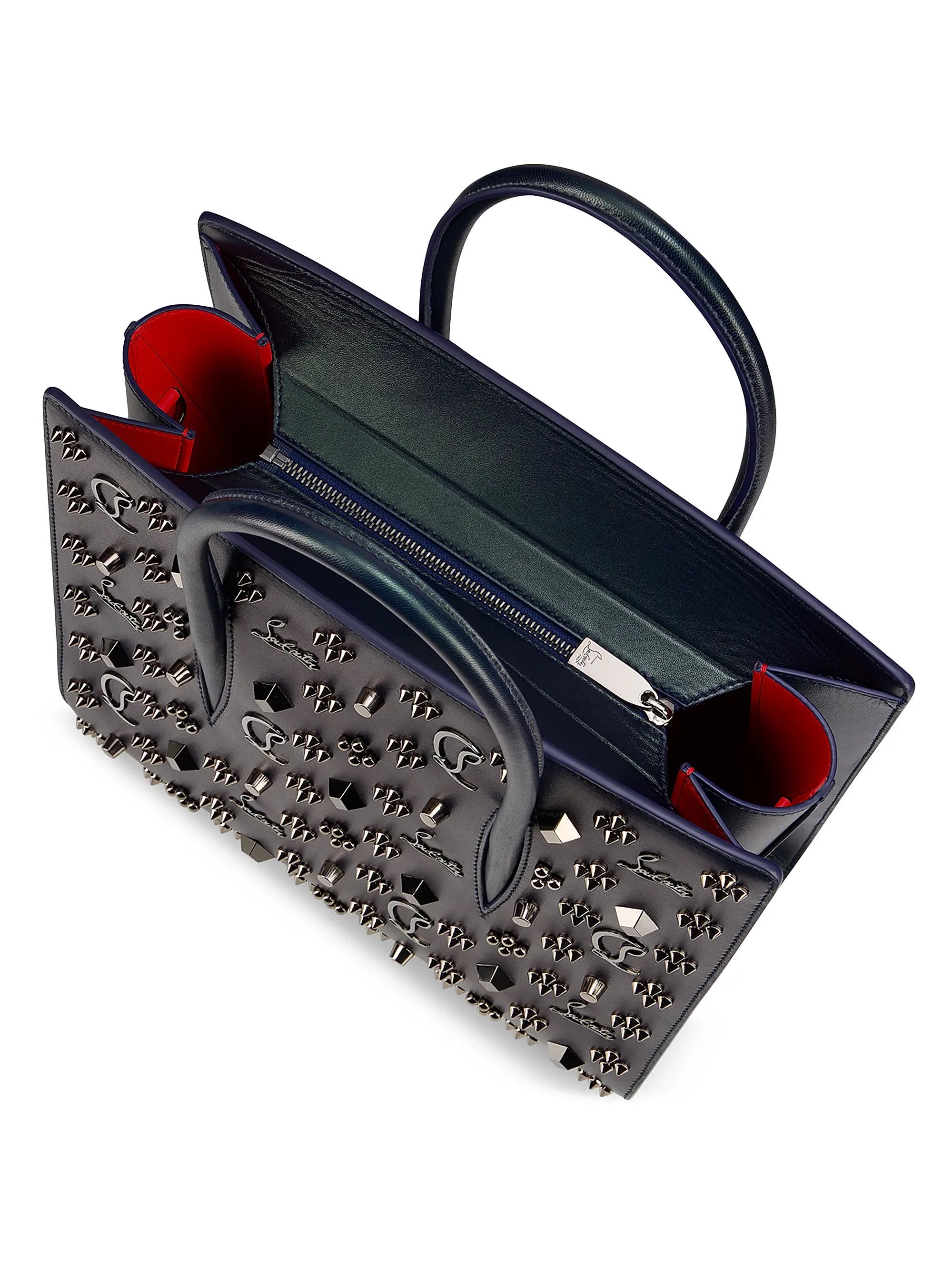 Christian Louboutin os11x0126 Size: OS / Paloma Medium Top Handle Bag in Black Size ONE SIZE - 4 Thumbnail
