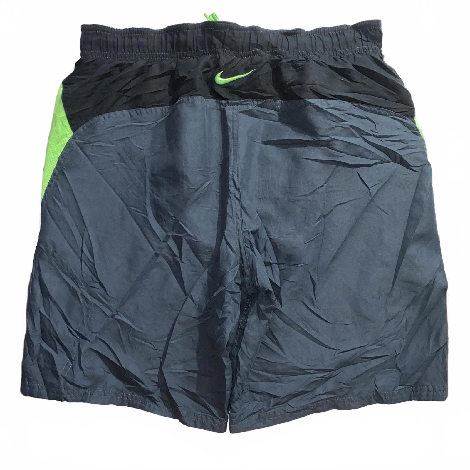 Nike Nike S Vintage Athletic Shorts Black Gray Green Streetwear Size US 30 / EU 46 - 1 Thumbnail