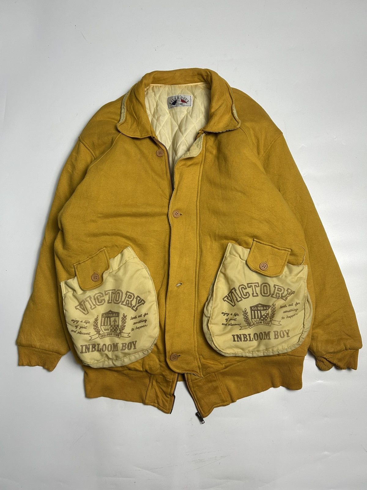Hysteric Glamour × Japanese Brand FILER DOUX VICTORY BOMBER JACKET Size US M / EU 48-50 / 2 - 1 Thumbnail