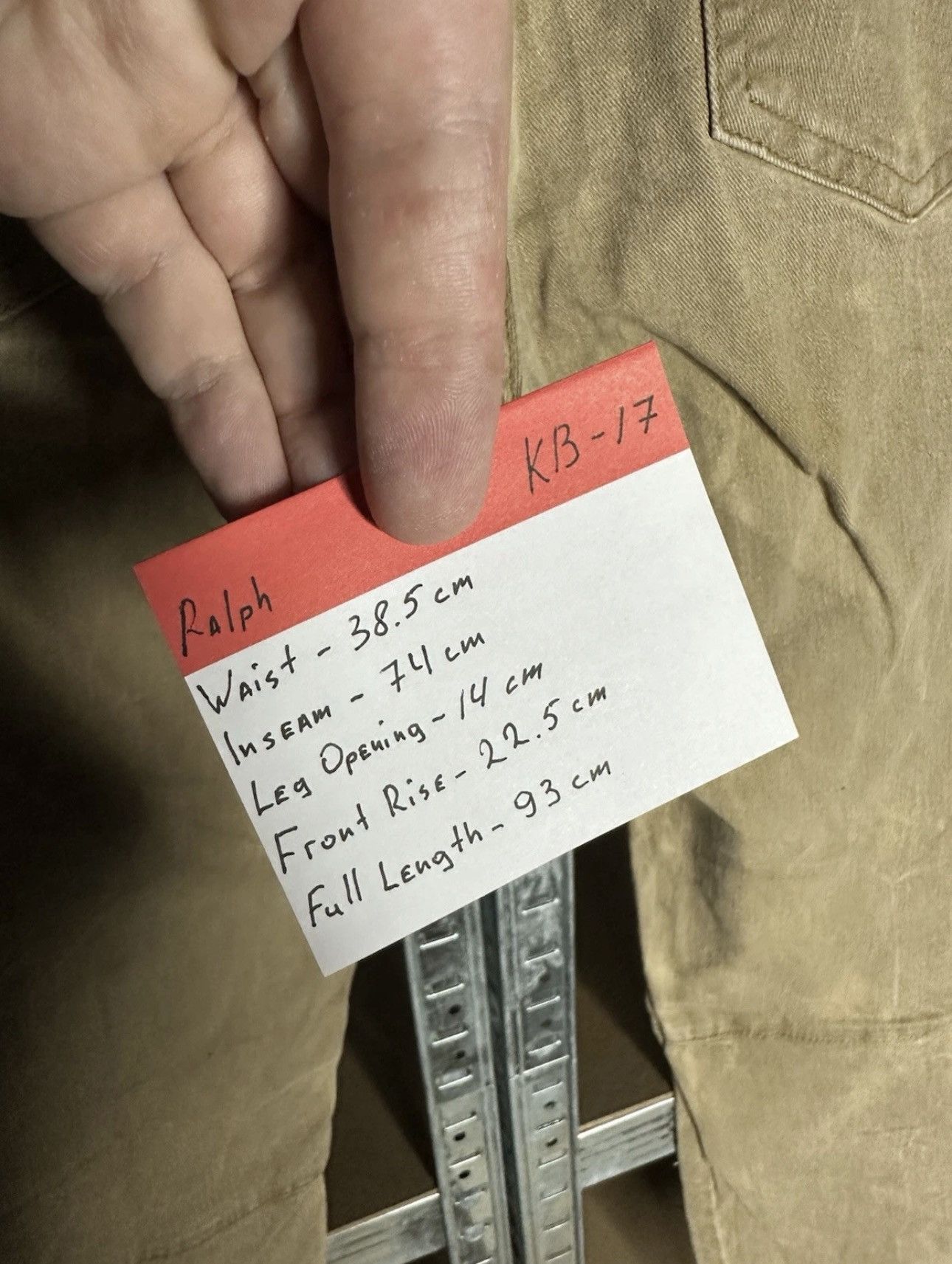 Polo Ralph Lauren Polo Ralph Lauren Western Country Lace Up Skinny Pants Tan Size 28" / US 6 / IT 42 - 12 Thumbnail