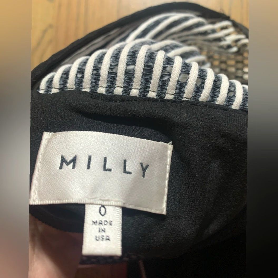 MILLY **Milly Black Long Dress Size 0** User: **Black Milly Size 0 Long Dress** Size XS / US 0-2 / IT 36-38 - 7 Thumbnail