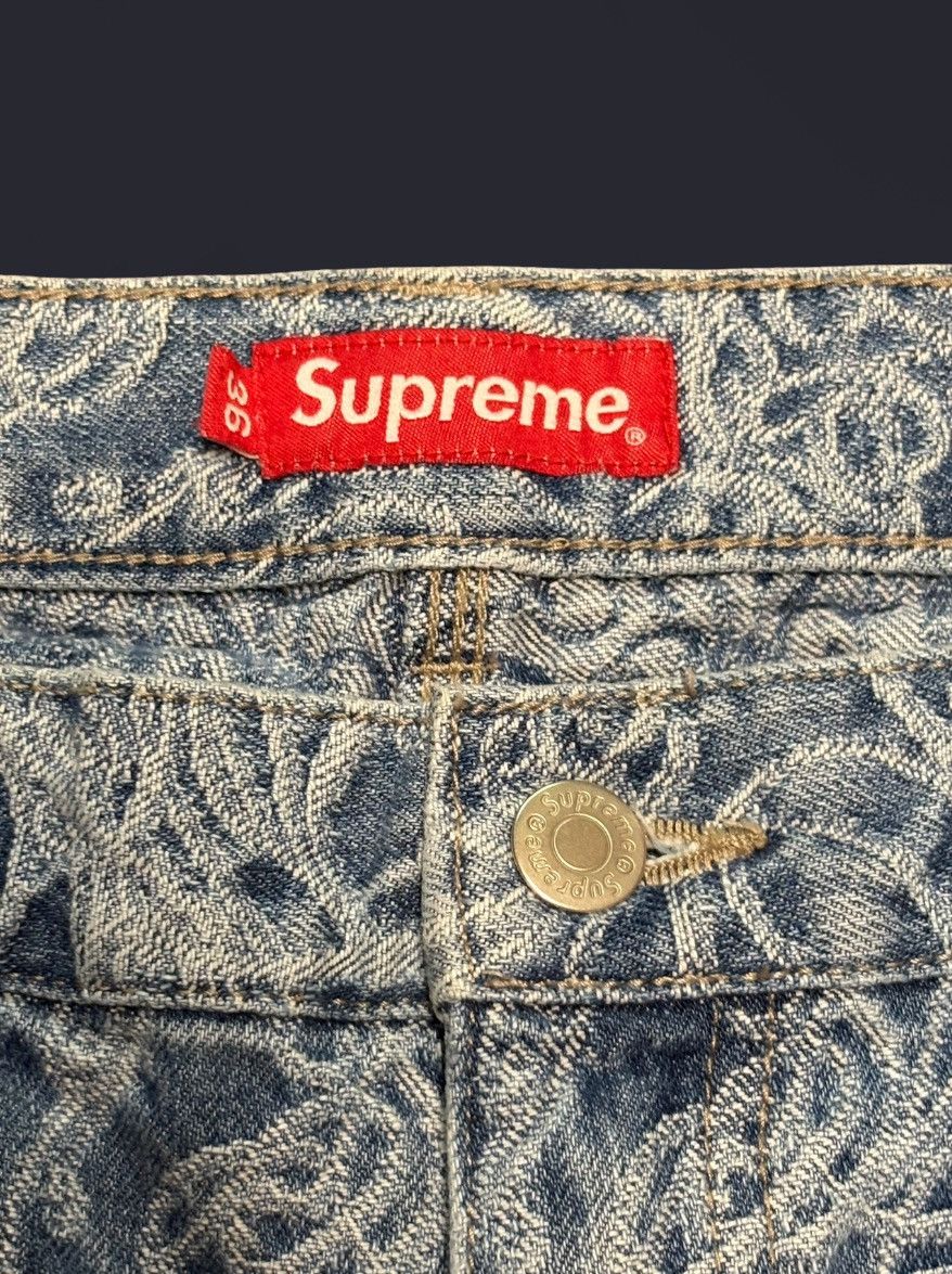 Supreme 2022 Supreme x Jacquard collab denim Size US 36 / EU 52 - 3 Thumbnail
