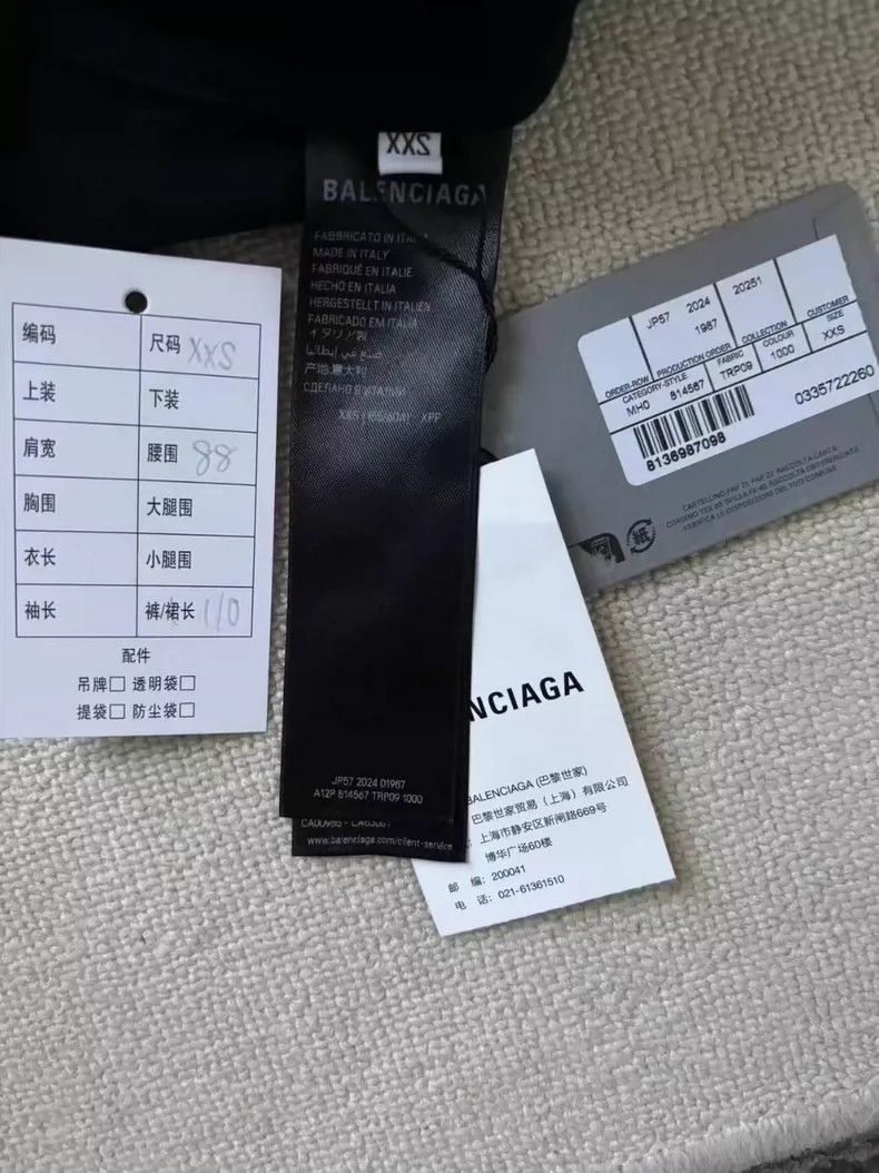 Balenciaga Balenciaga size XXS New Cargo Embroidered Solid Straight Le Size US 26 / EU 42 - 5 Thumbnail