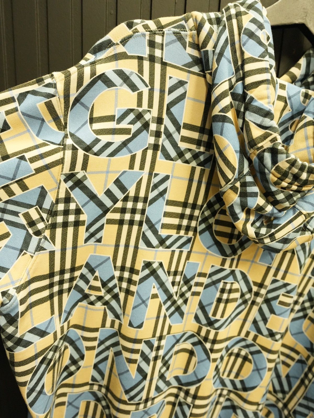 Burberry Burberry Vintage Check Logo Hoodie Size US XL / EU 56 / 4 - 7 Thumbnail