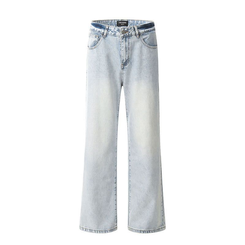 Japanese Brand American high street cleanfit flared straight leg jeans Size US 32 / EU 48 - 1 Thumbnail