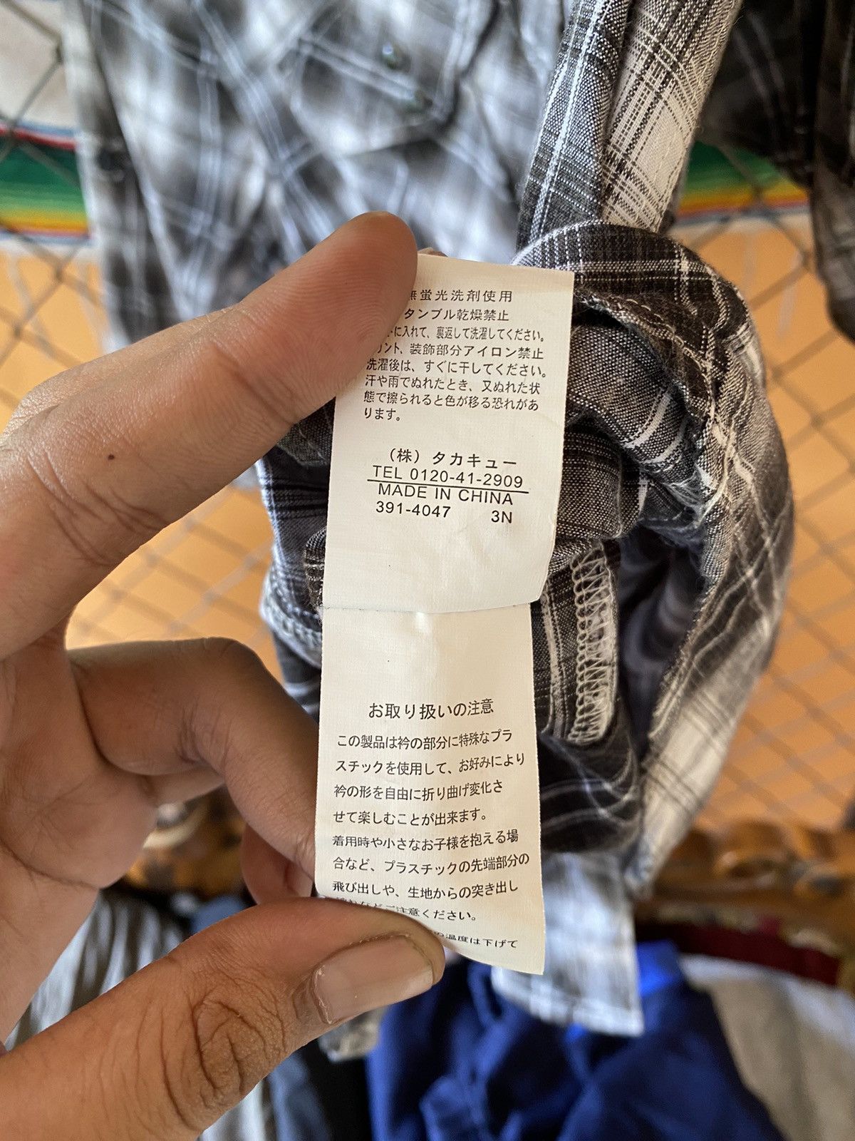 If Six Was Nine × Japanese Brand × semanticdesign Semantic Design skull punk ifsixwasnine shirt Size US M / EU 48-50 / 2 - 7 Thumbnail