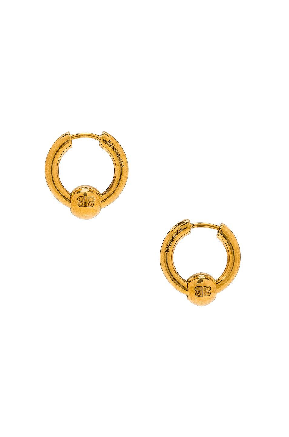 Balenciaga o1bcso1str1024 Size: OS / Force XS Earrings in Gold Size ONE SIZE - 3 Thumbnail