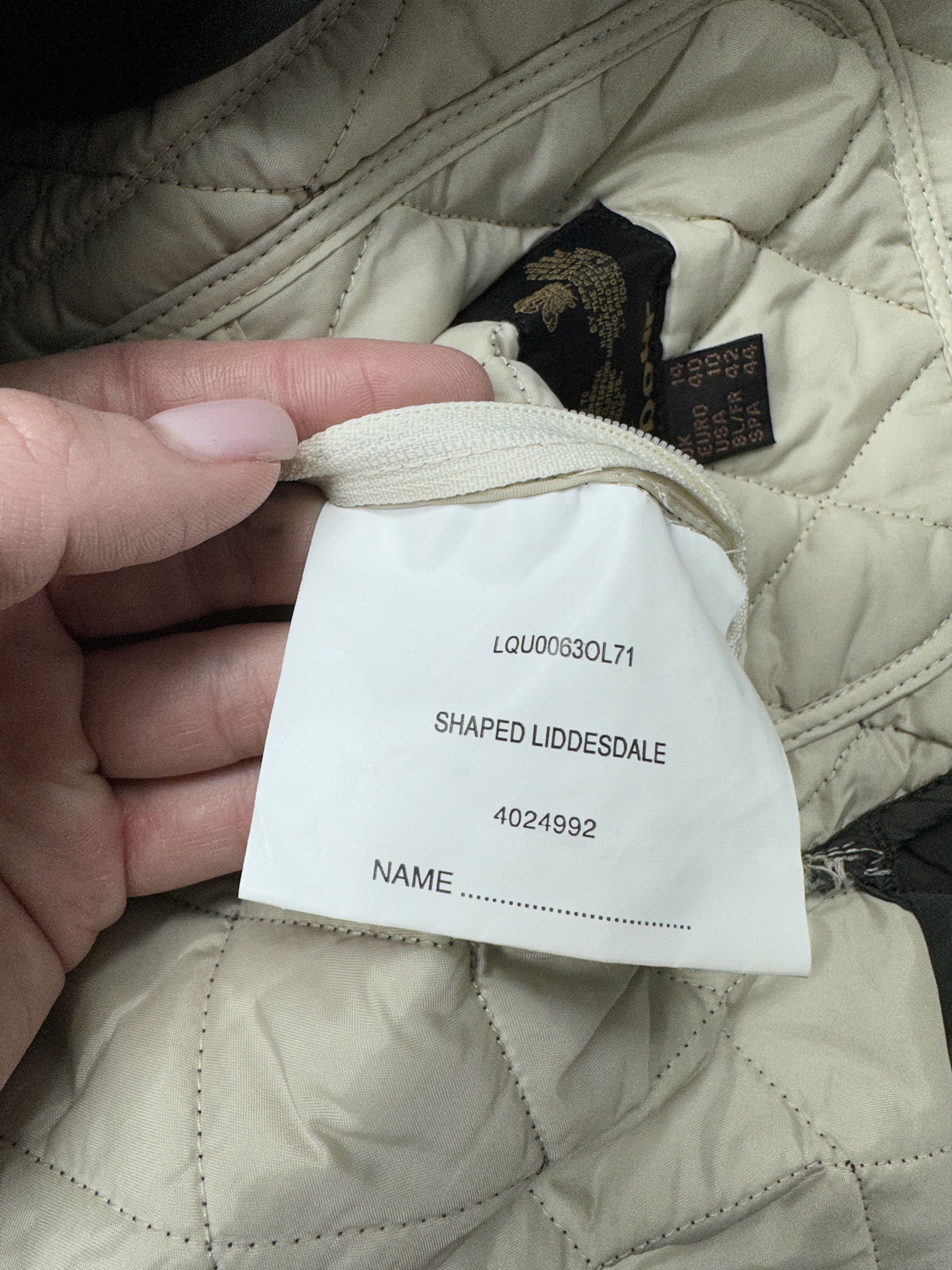 Barbour Barbour Womens Shaped Liddesdale Quilted Jacket Size L / US 10 / IT 46 - 7 Thumbnail