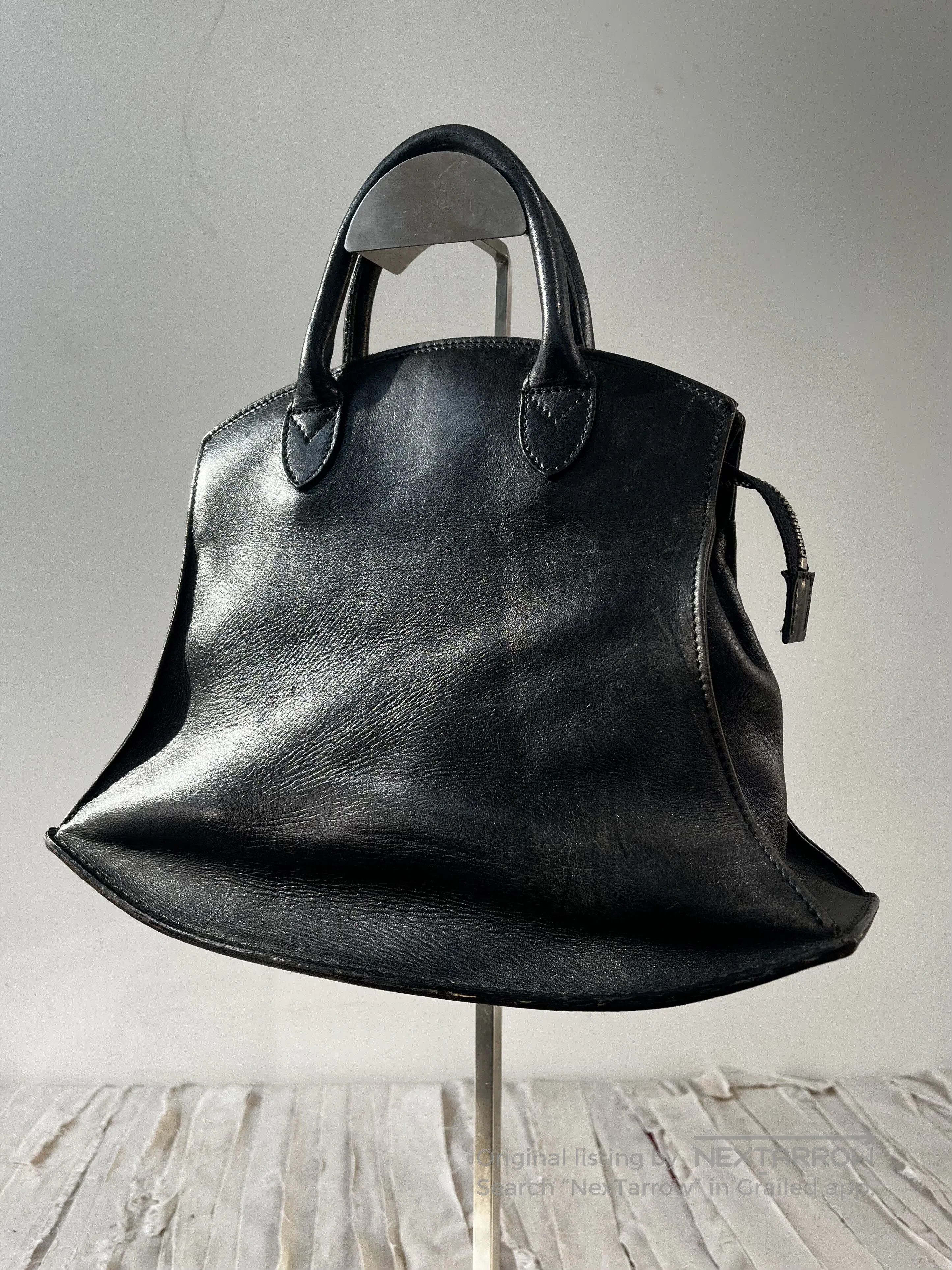 Masaki Matsushima Masaki Matsushima Black Leather Handbag. Size ONE SIZE - 1 Thumbnail