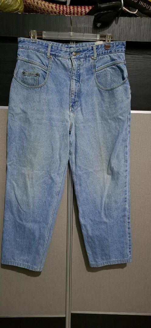 Georges Marciano × Guess × Vintage Vintage guess by georges Marciano carpenter baggy jeans Size US 34 / EU 50 - 1 Thumbnail