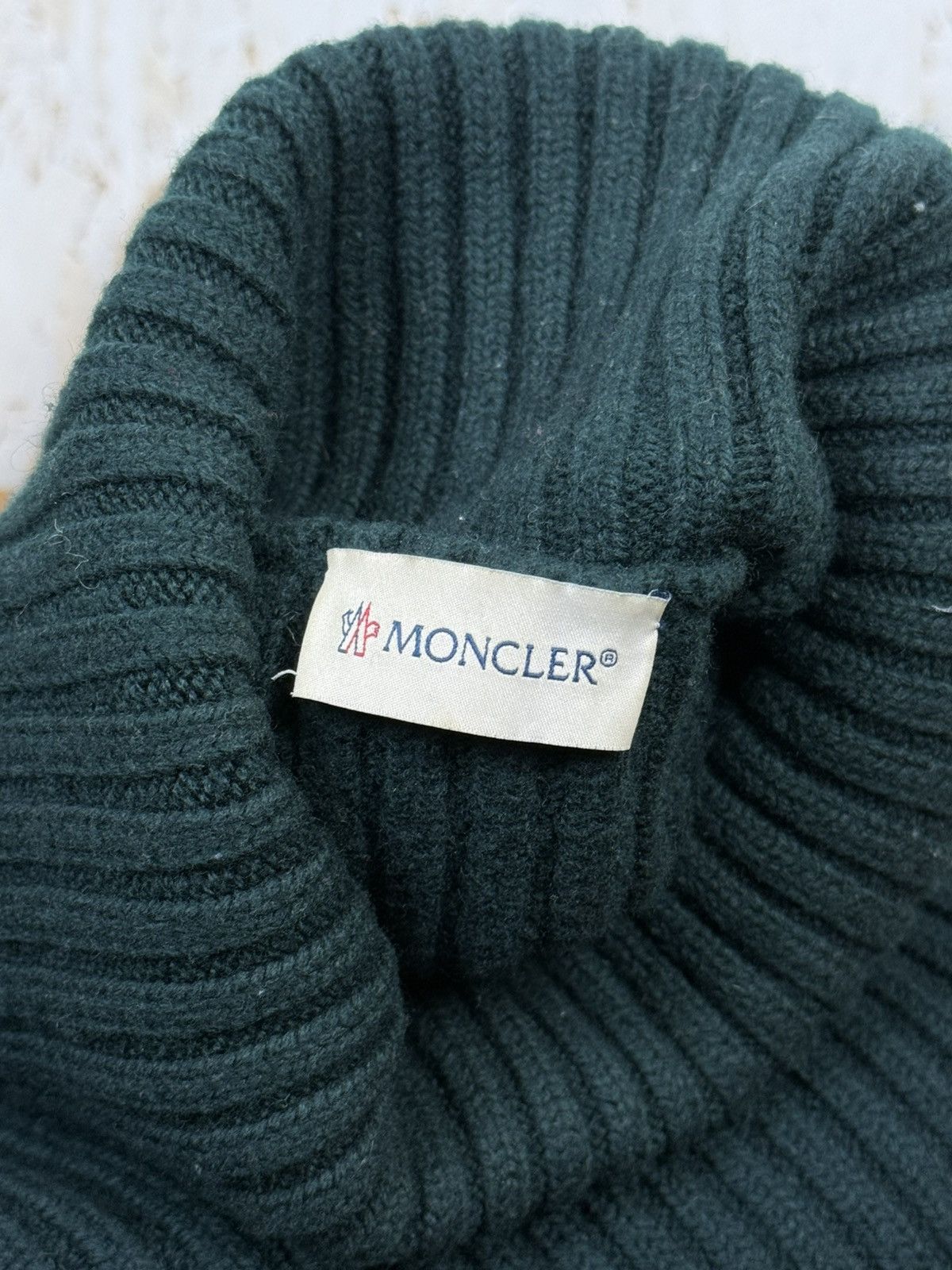 Moncler Moncler Turtleneck Wool Maglione Tricot Ciclista Sweater XL Size US XL / EU 56 / 4 - 7 Thumbnail