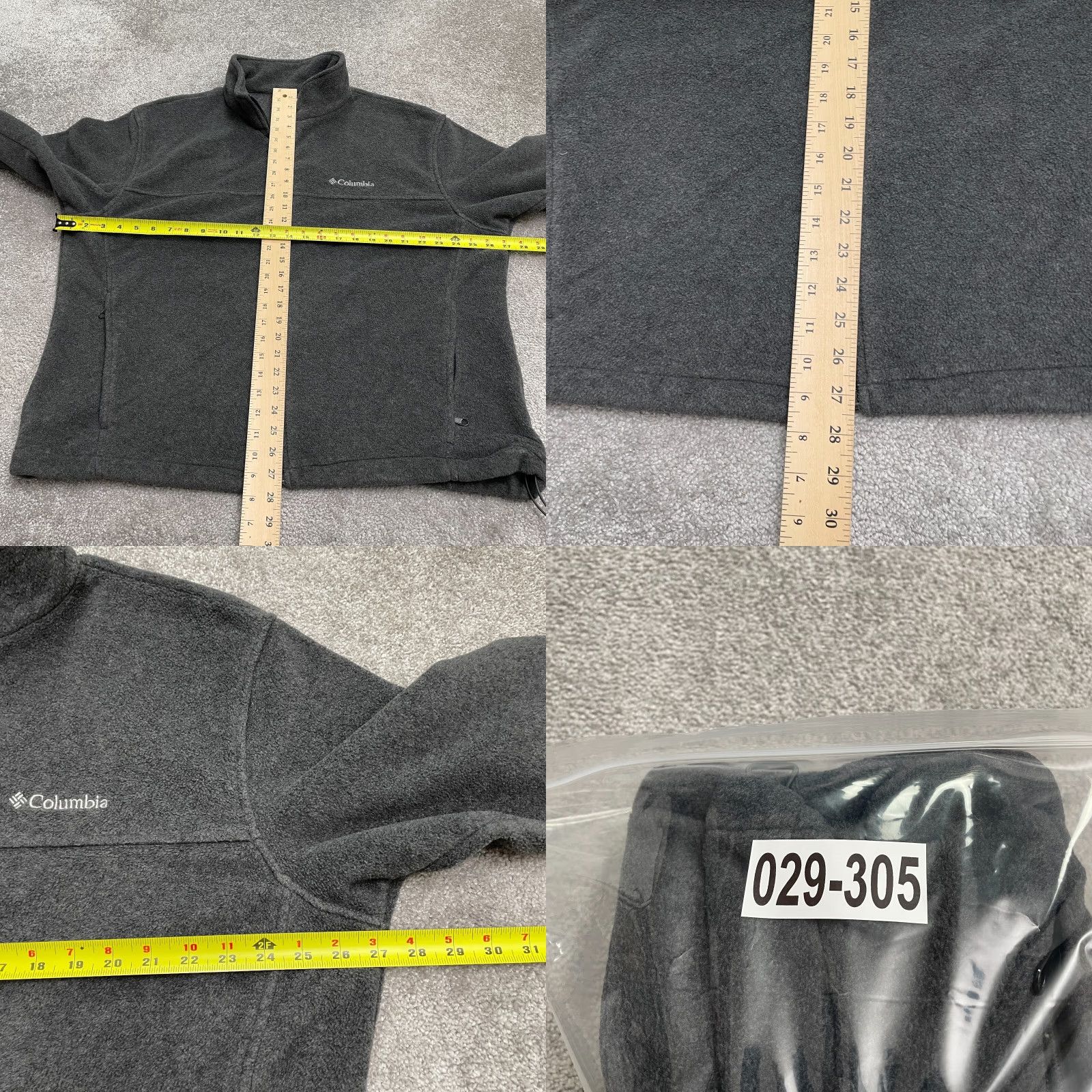 Vintage Columbia Steens Mountain Jacket Mens XL Dark Gray Full Zip Outdoor Hiking Fleece Size US XL / EU 56 / 4 - 8 Thumbnail