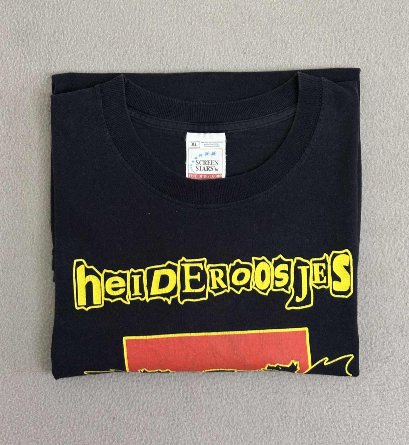 Band Tees Heideroosjes 1989 Screen Stars vintage T-shirt Size. XL Size US XL / EU 56 / 4 - 11 Thumbnail