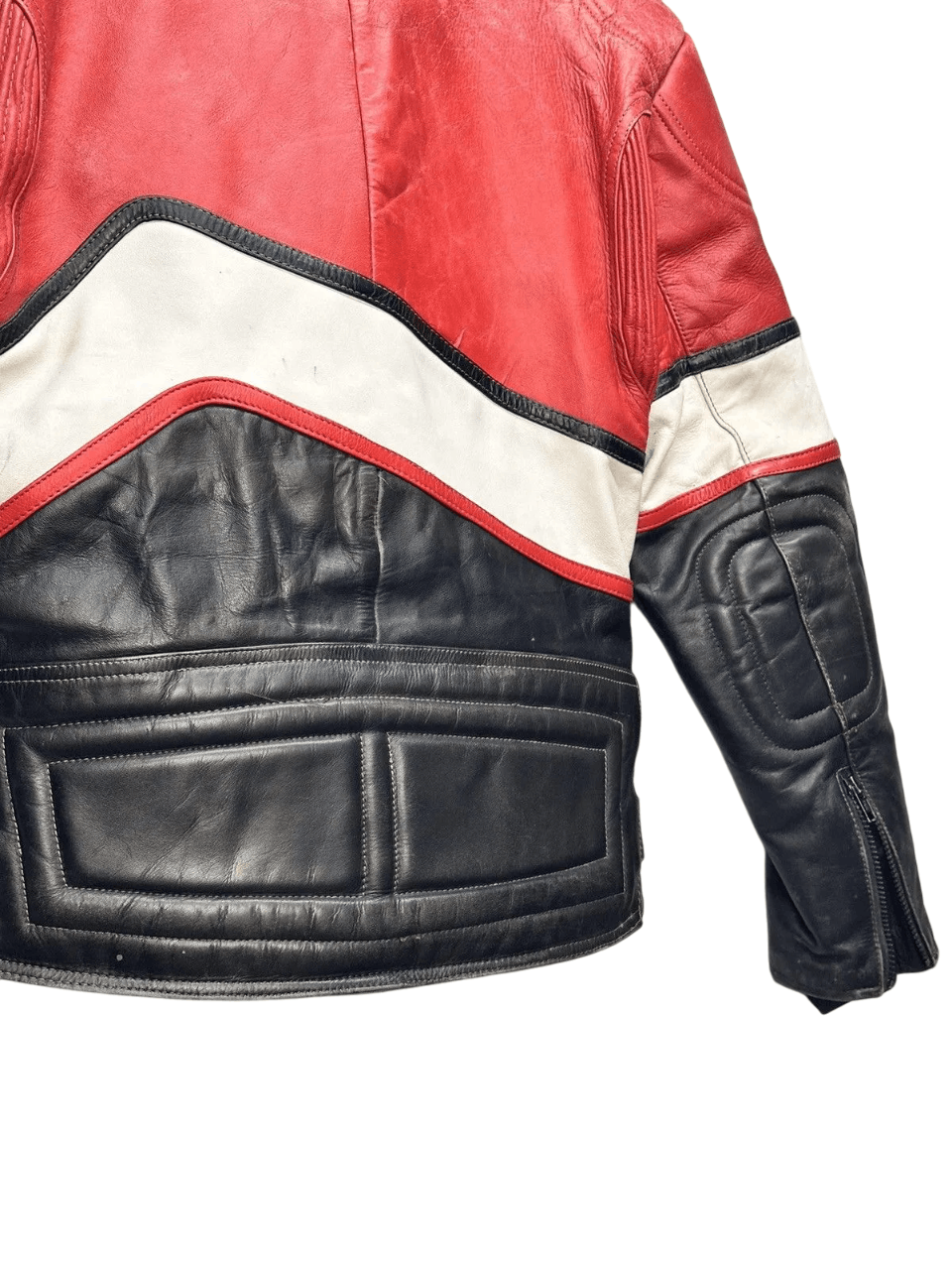 NASCAR Y2K Marlboro racing moto leather jacket vintage Size US S / EU 44-46 / 1 - 21 Thumbnail